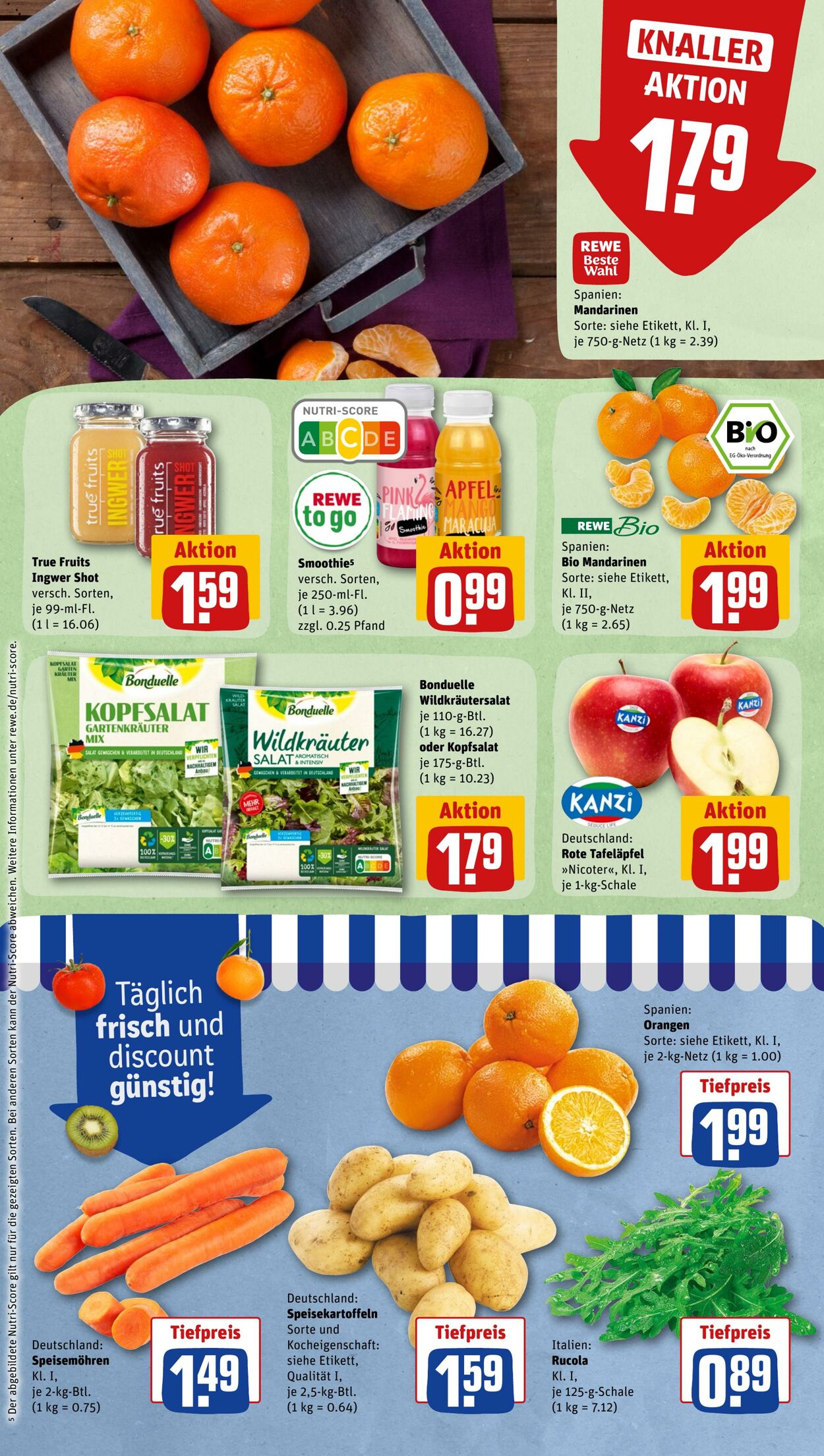 Prospekt Rewe 23.01.2023 - 28.01.2023