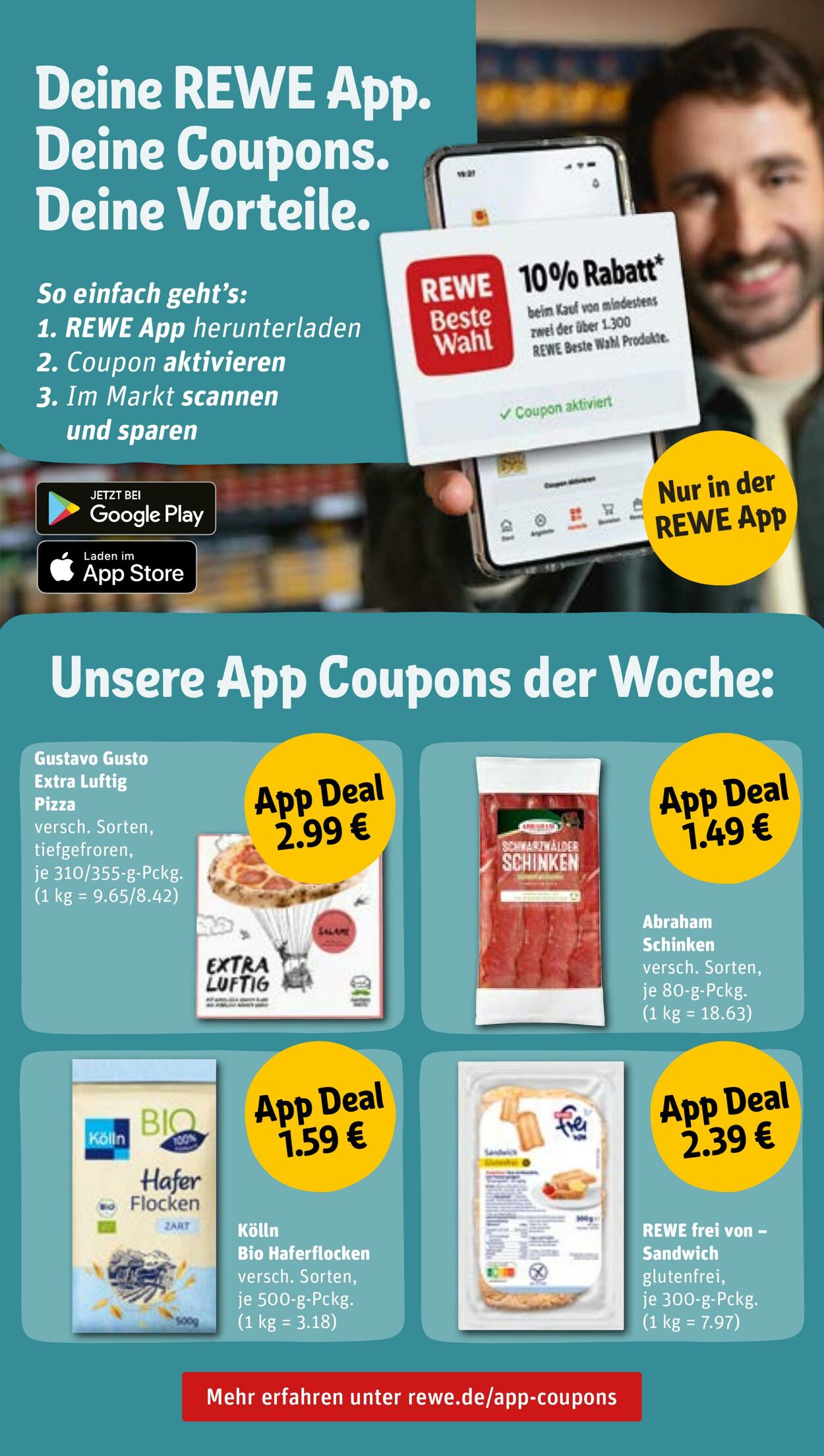 Prospekt Rewe 23.01.2023 - 28.01.2023