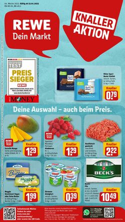 Prospekt Rewe 23.01.2023 - 28.01.2023