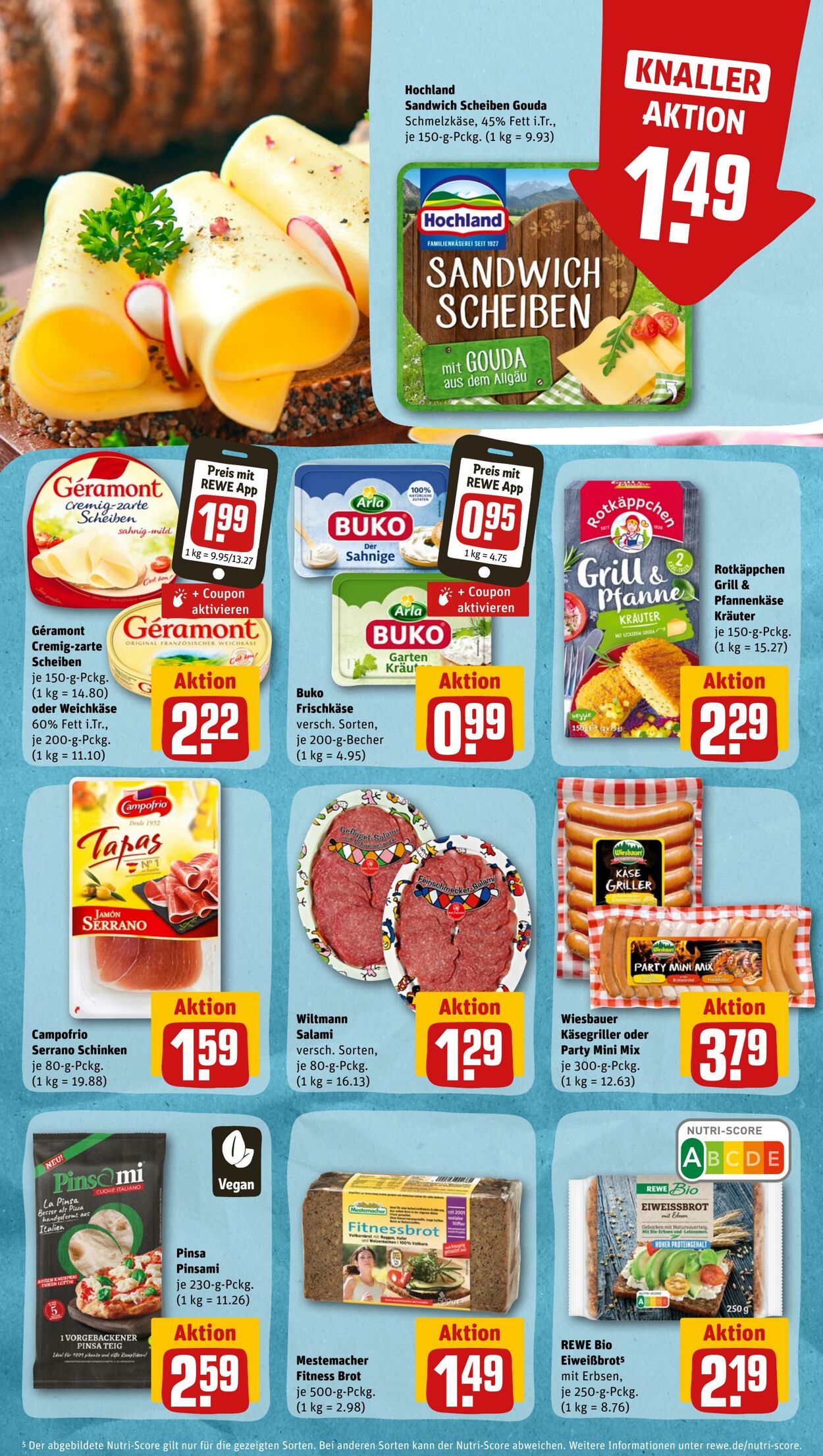 Prospekt Rewe 10.04.2023 - 15.04.2023