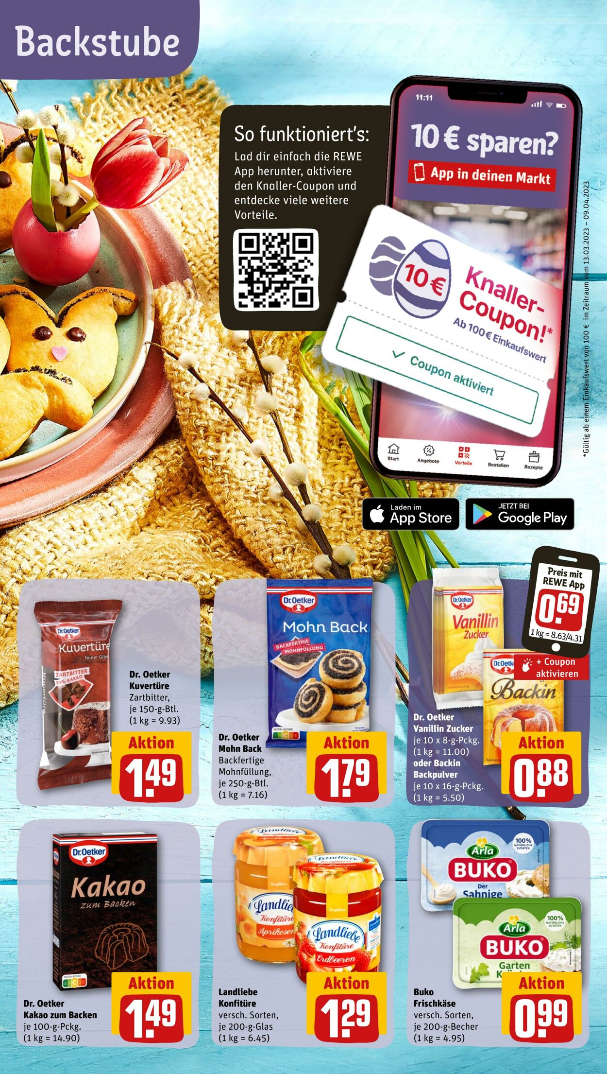 Prospekt Rewe 13.03.2023 - 18.03.2023