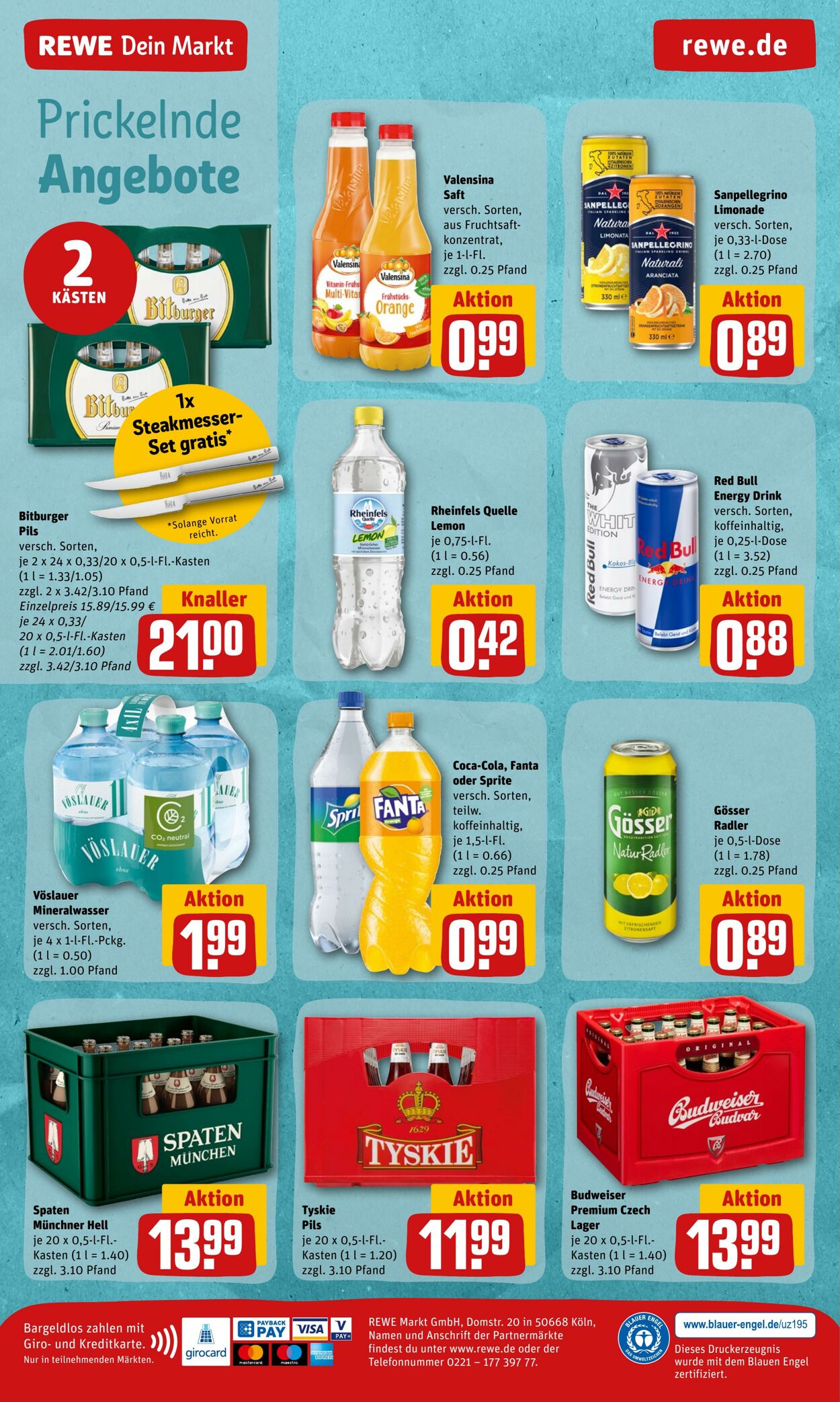 Prospekt Rewe 18.07.2022 - 23.07.2022