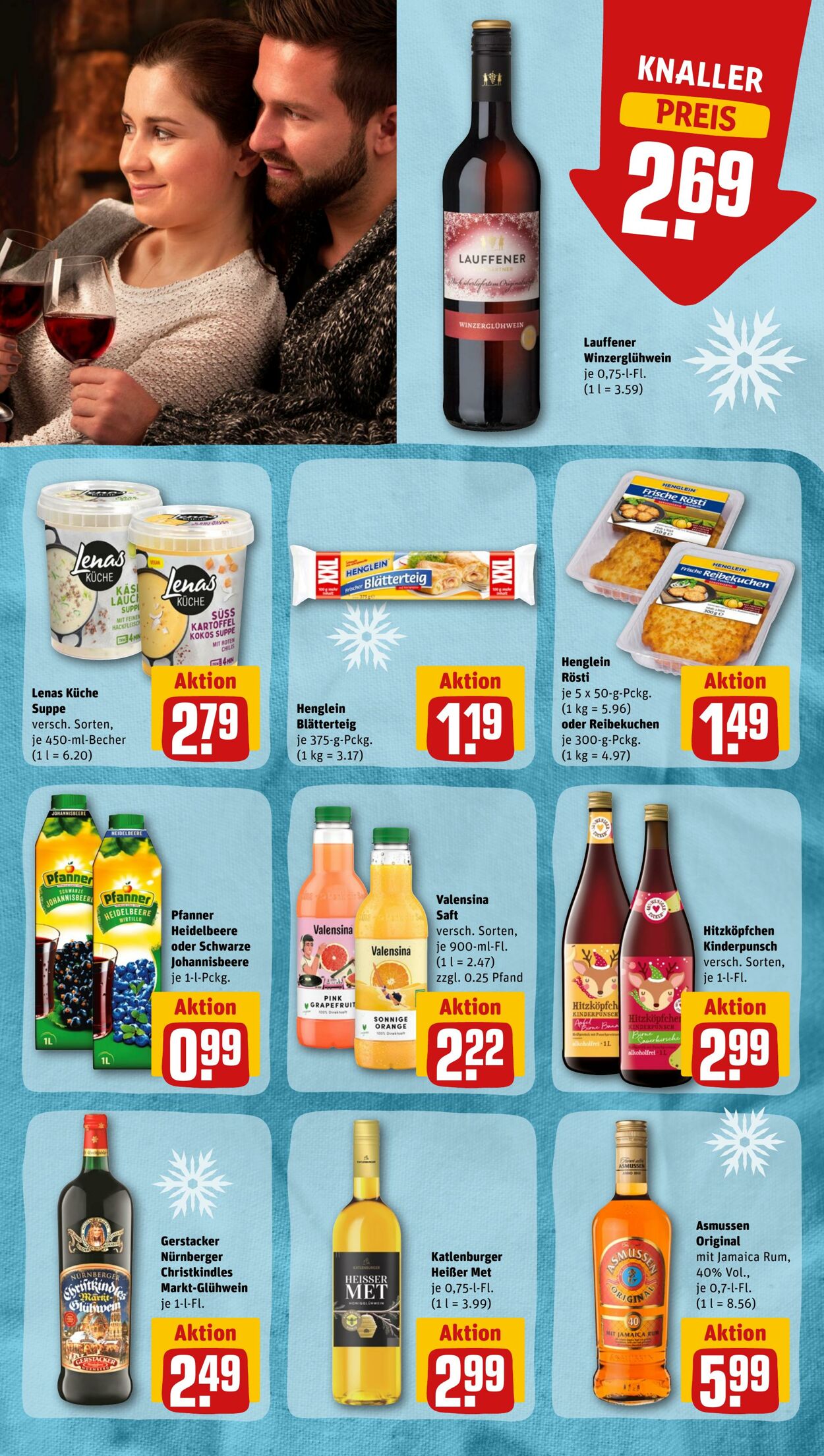 Prospekt Rewe 21.11.2022 - 26.11.2022