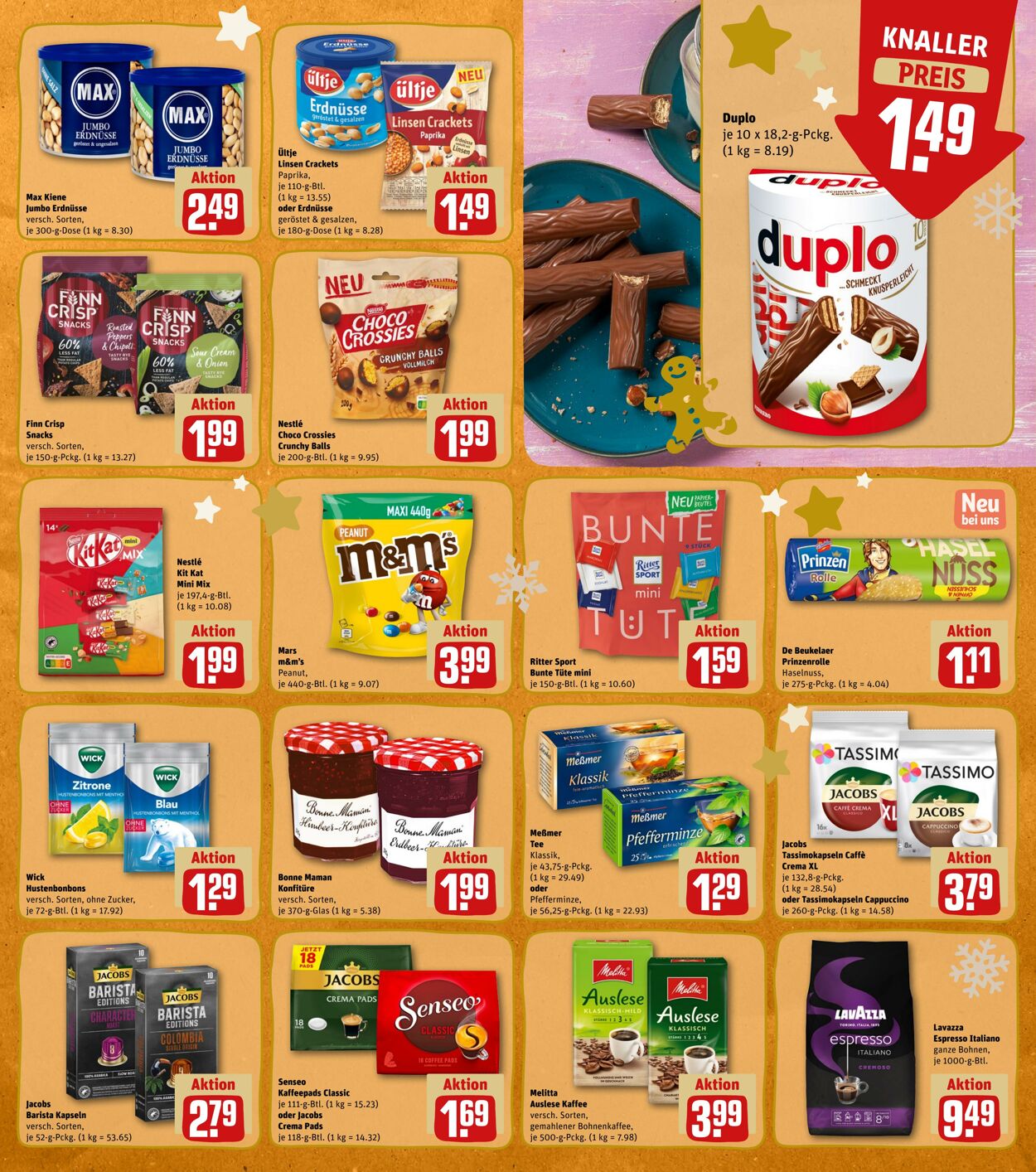 Prospekt Rewe 19.12.2022 - 24.12.2022