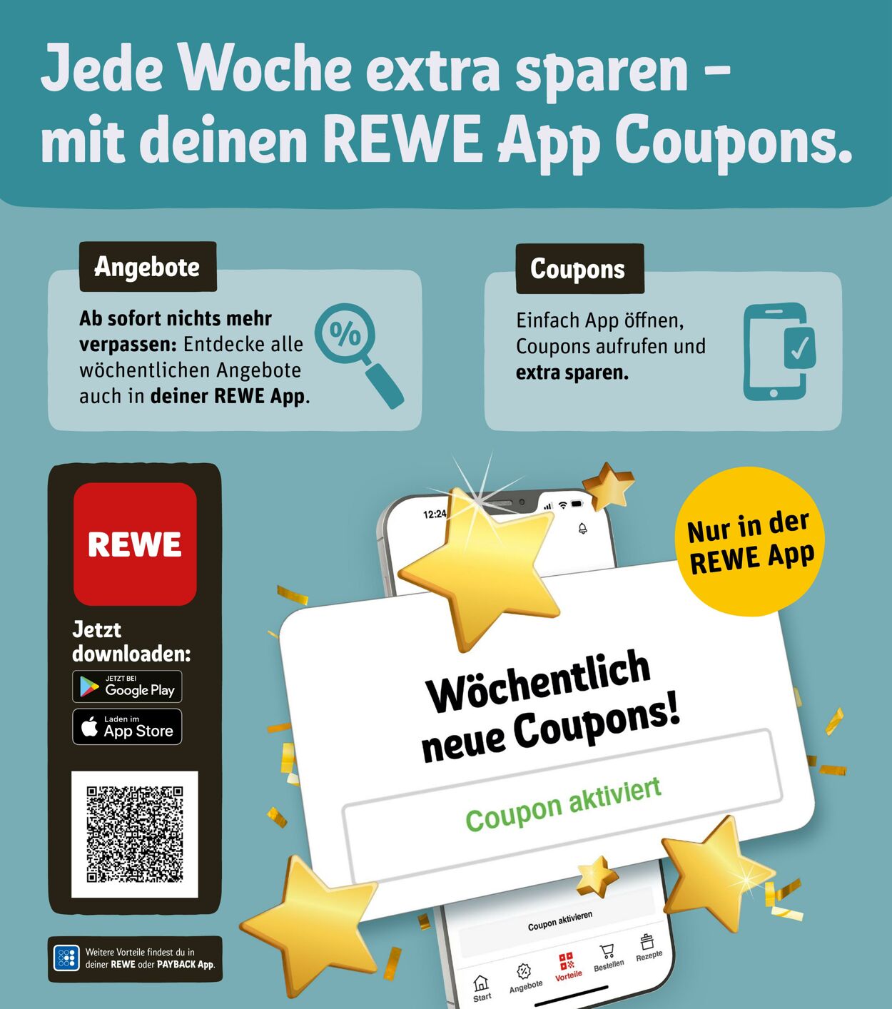 Prospekt Rewe 19.12.2022 - 24.12.2022