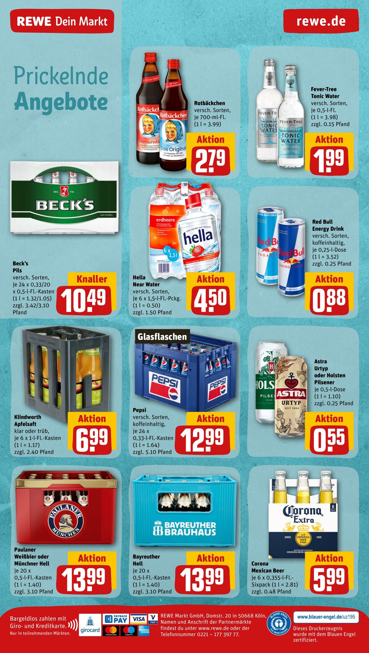 Prospekt Rewe 14.11.2022 - 19.11.2022