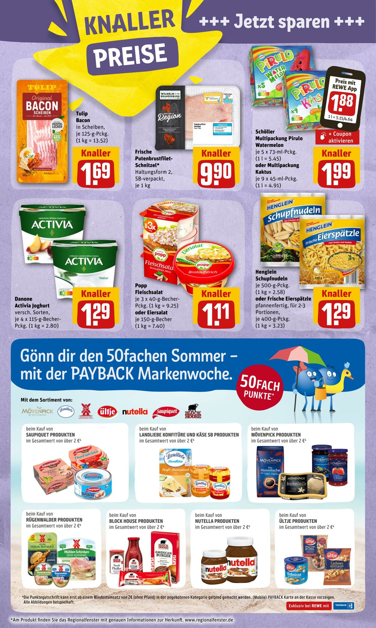 Prospekt Rewe 25.07.2022 - 30.07.2022