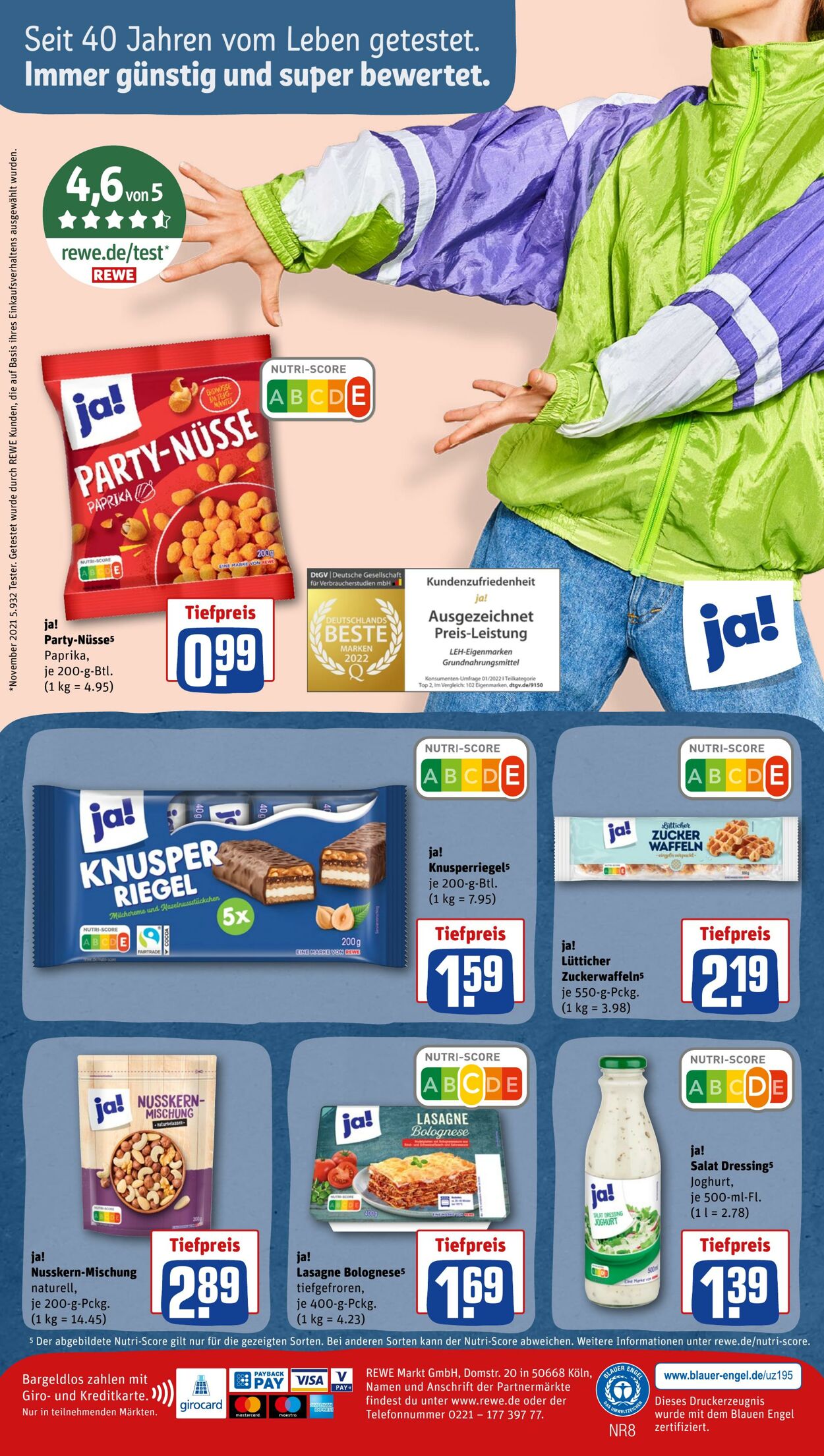 Prospekt Rewe 08.08.2022 - 13.08.2022