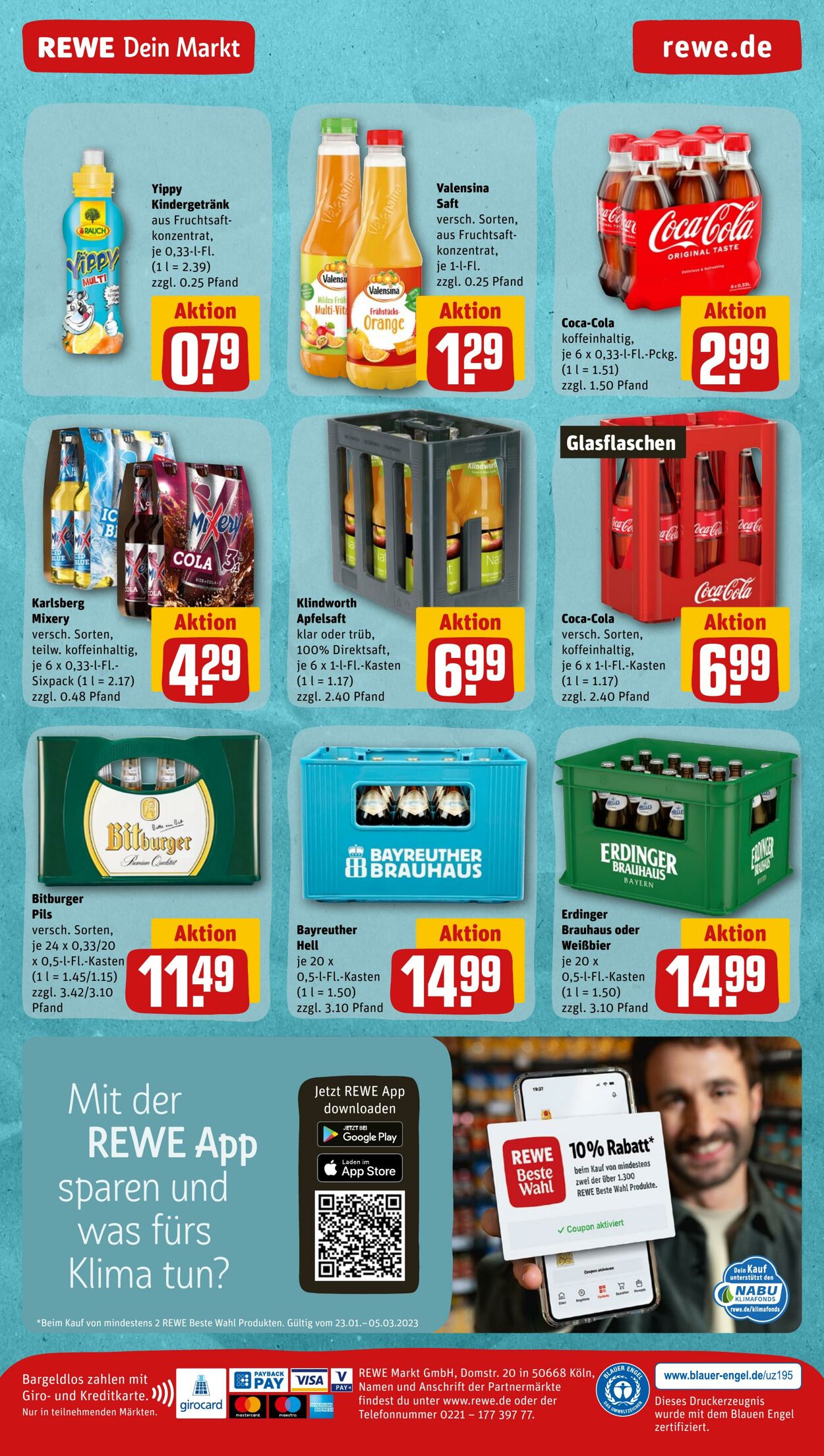 Prospekt Rewe 06.02.2023 - 11.02.2023