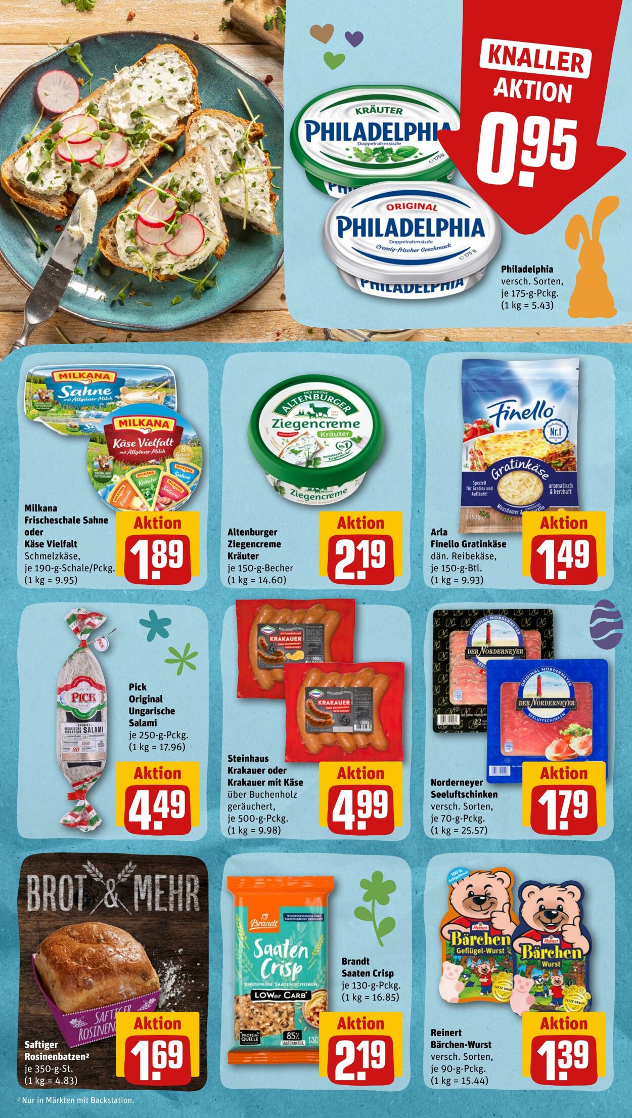 Prospekt Rewe 20.03.2023 - 25.03.2023