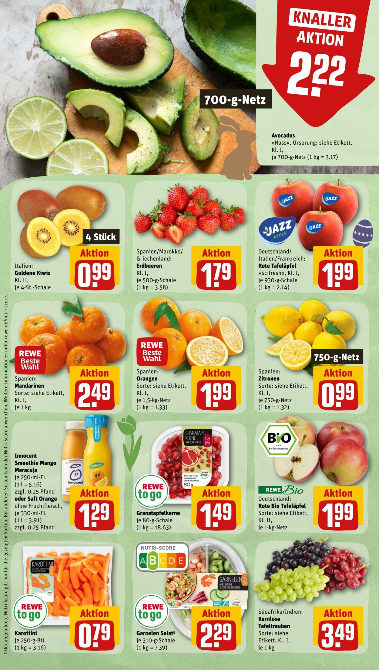 Prospekt Rewe 20.03.2023 - 25.03.2023