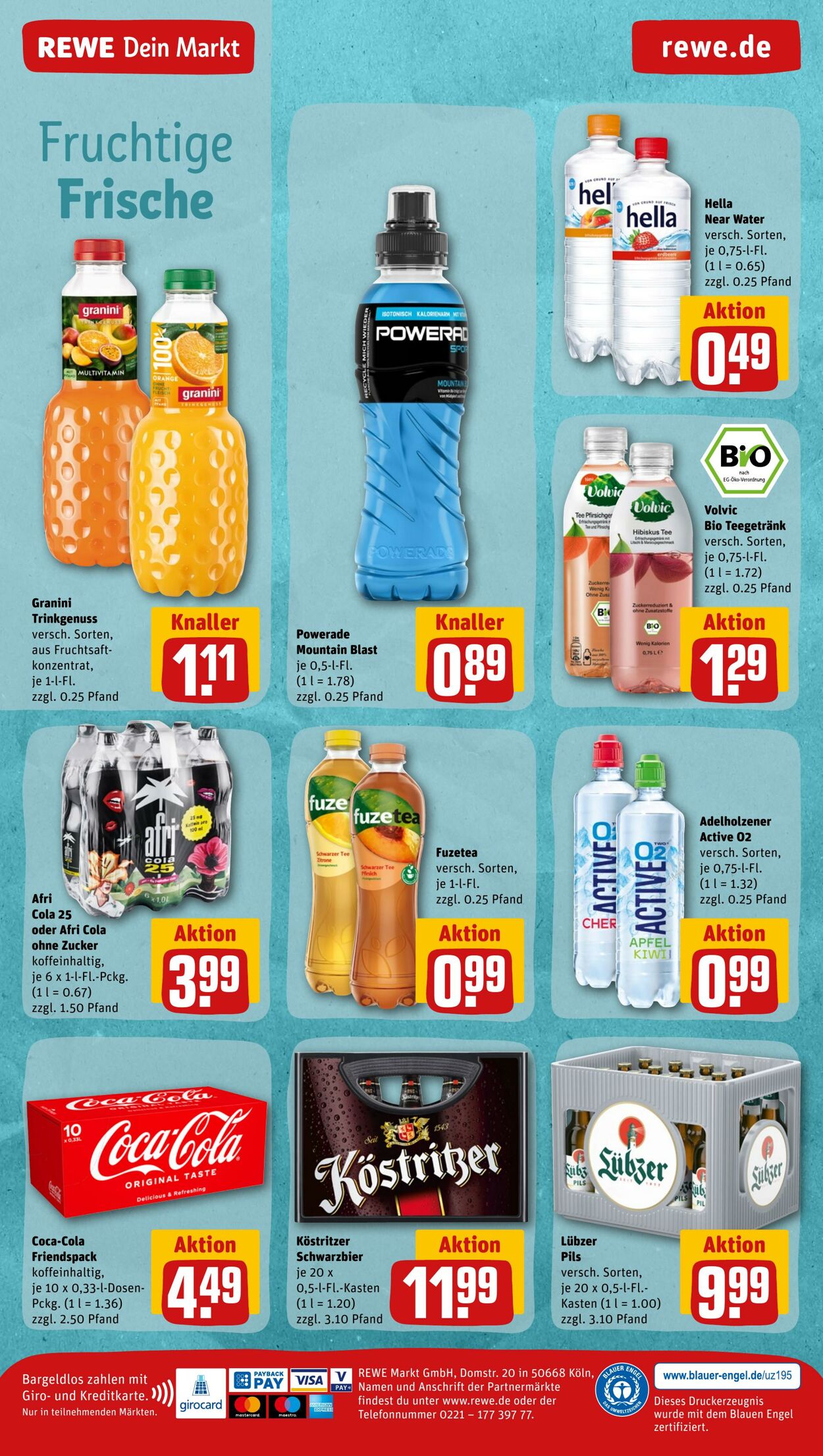 Prospekt Rewe 02.01.2023 - 07.01.2023