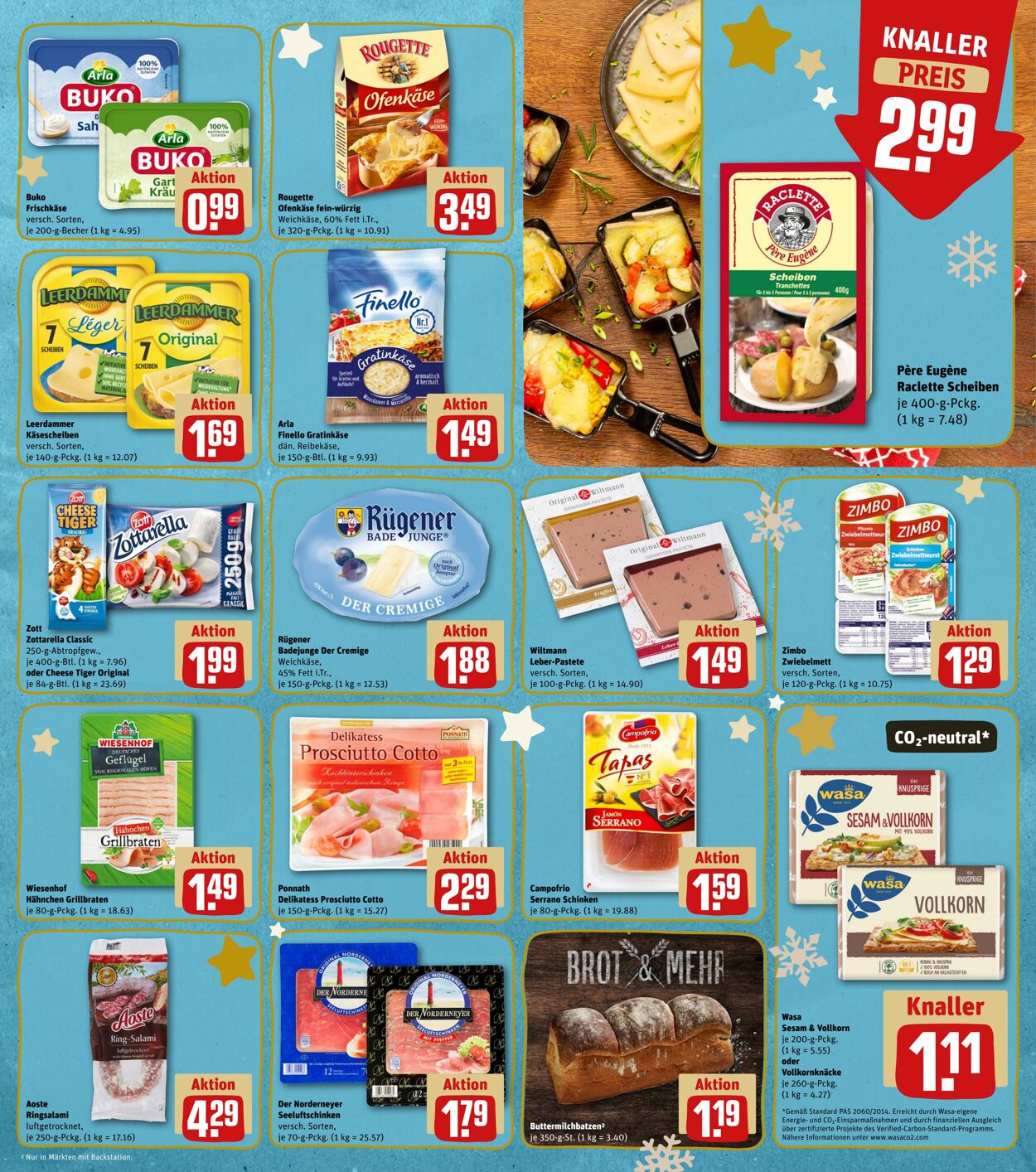 Prospekt Rewe 19.12.2022 - 24.12.2022