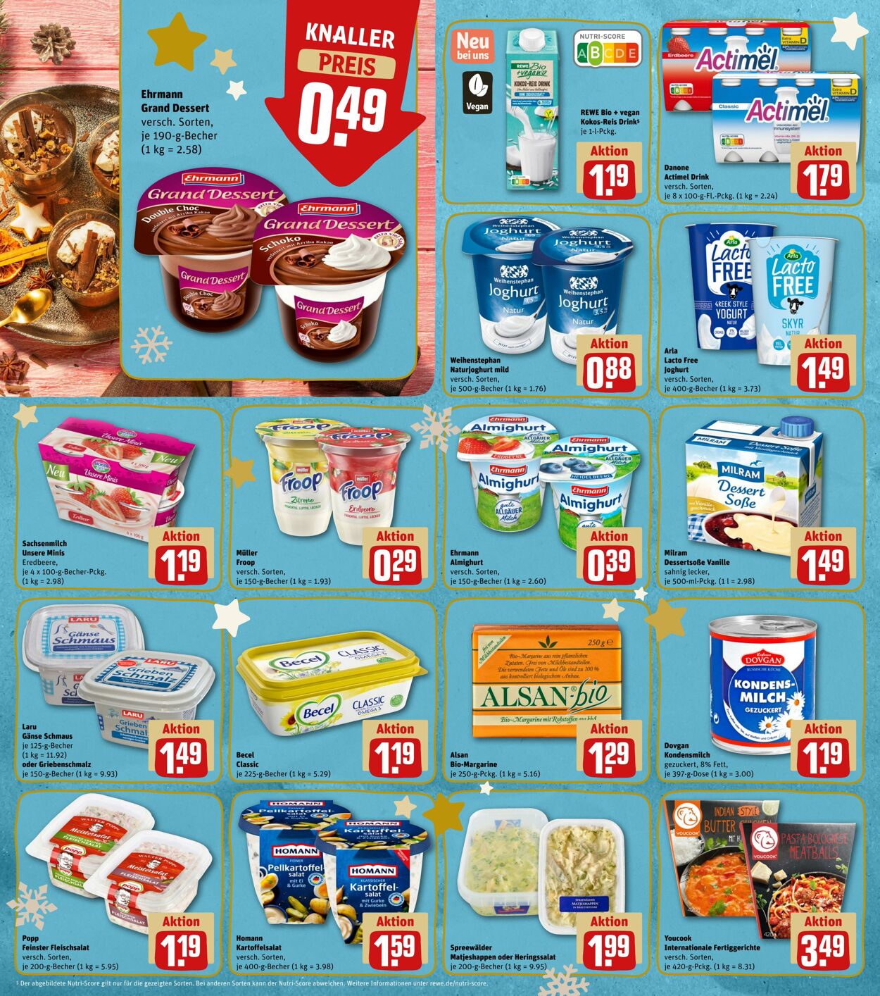 Prospekt Rewe 19.12.2022 - 24.12.2022