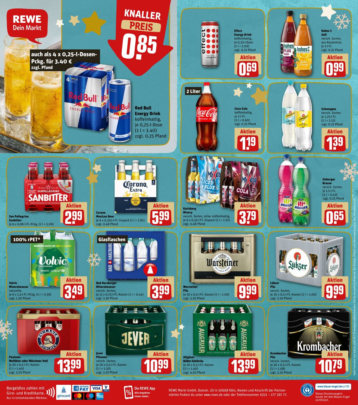 Prospekt Rewe 19.12.2022 - 24.12.2022