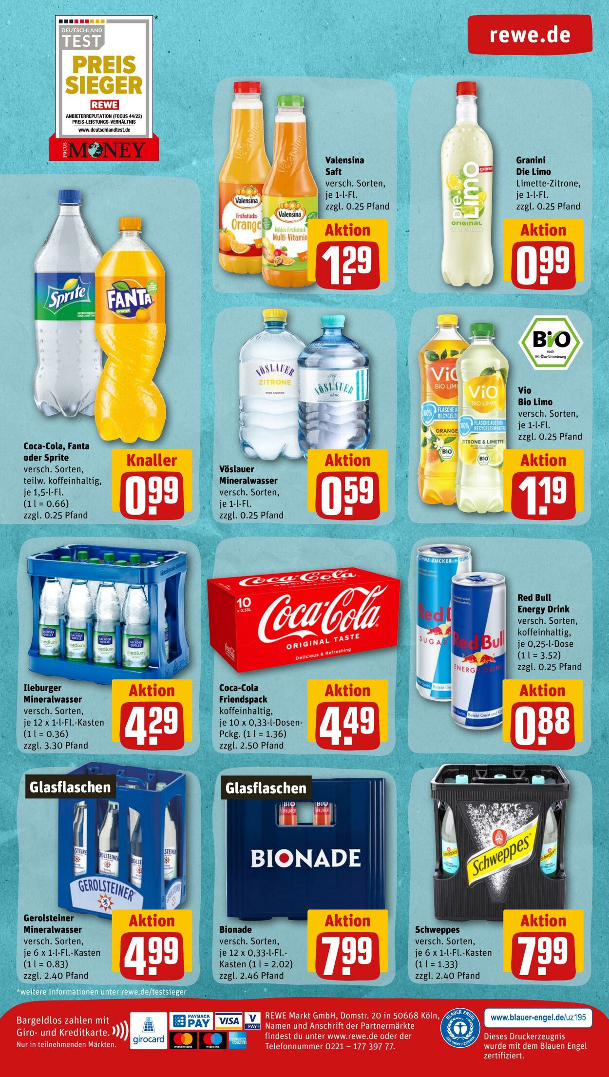 Prospekt Rewe 06.03.2023 - 11.03.2023