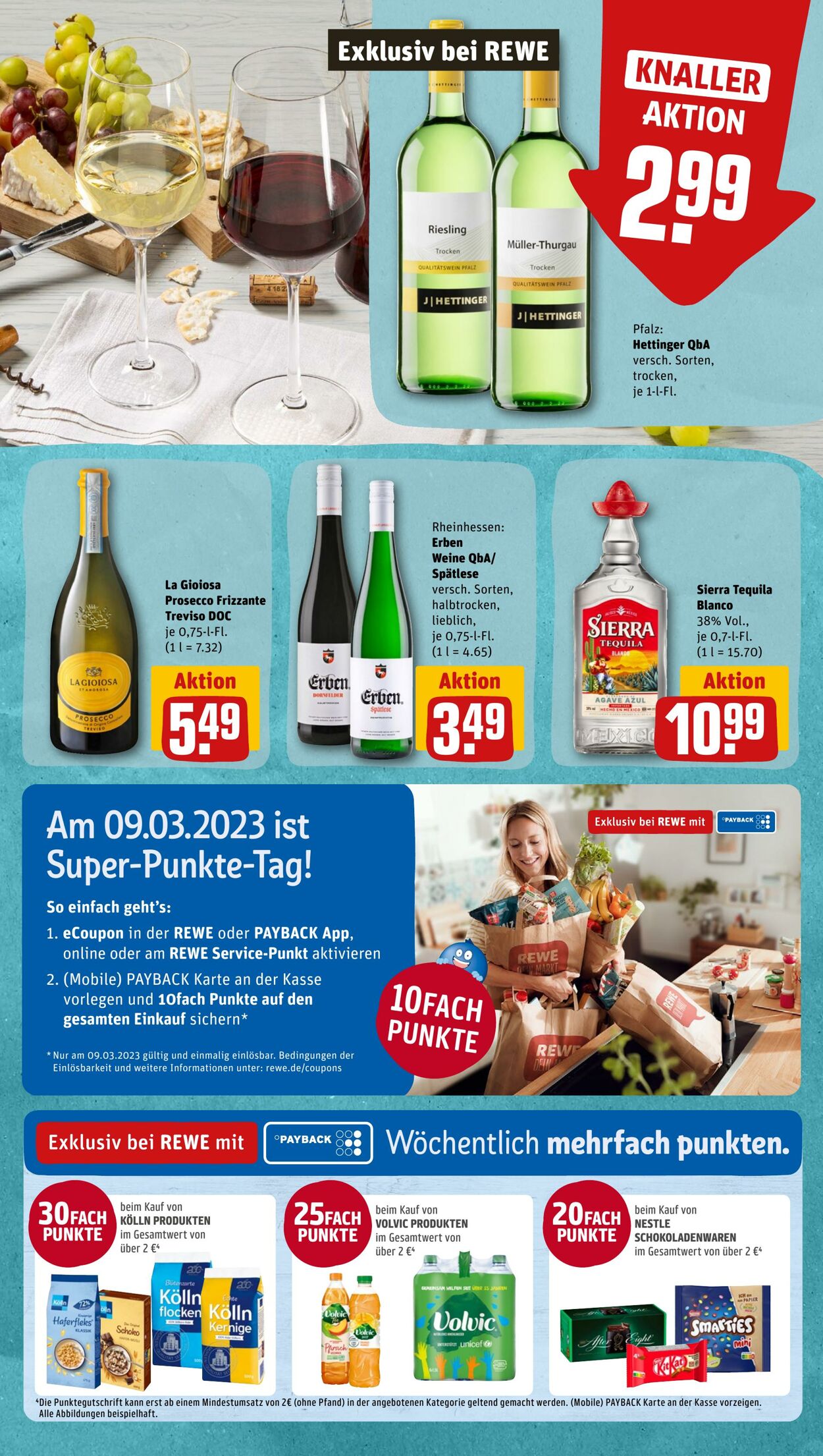 Prospekt Rewe 06.03.2023 - 11.03.2023