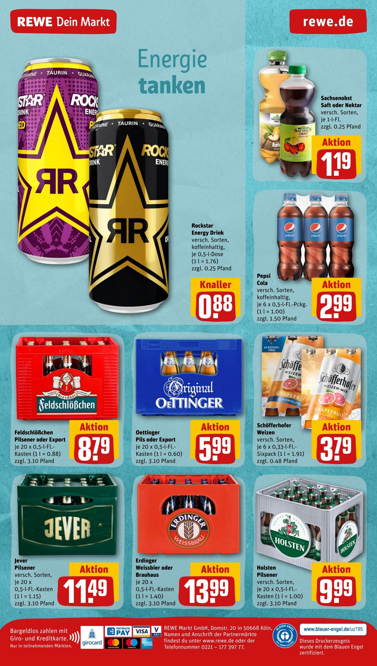 Prospekt Rewe 09.01.2023 - 14.01.2023