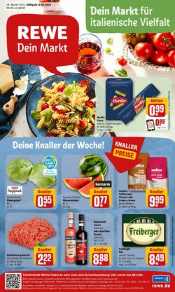 Prospekt Rewe 11.07.2022 - 16.07.2022