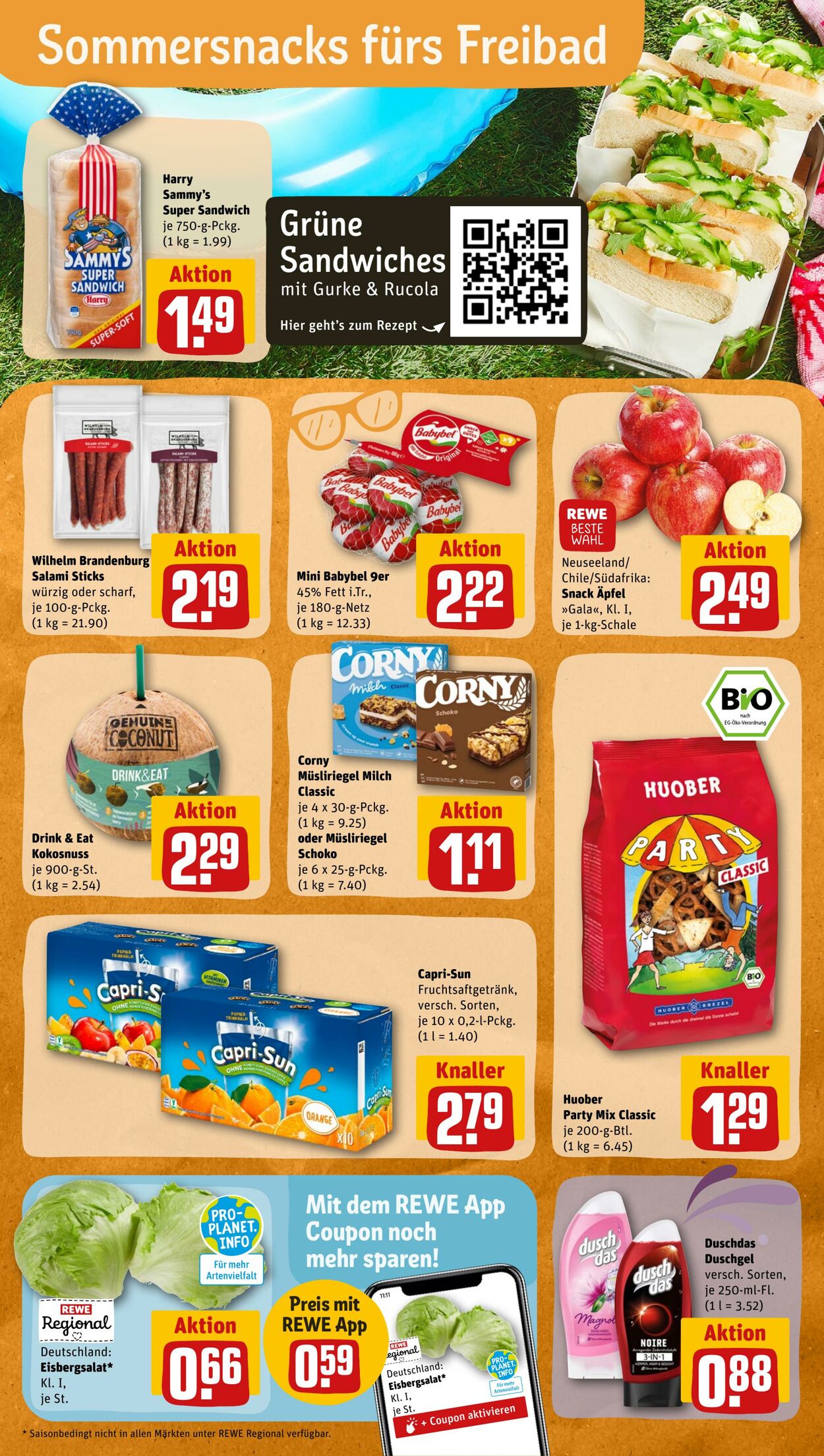 Prospekt Rewe 01.08.2022 - 06.08.2022