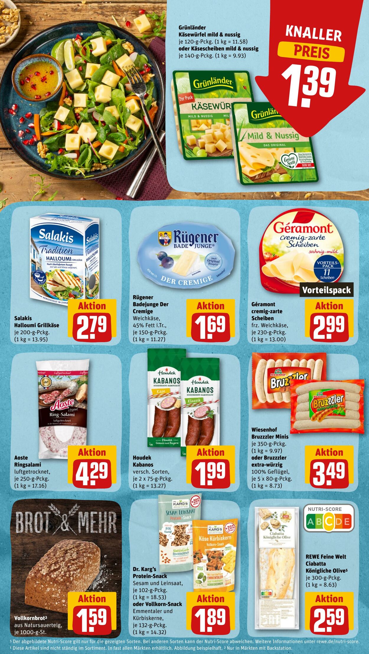 Prospekt Rewe 01.08.2022 - 06.08.2022