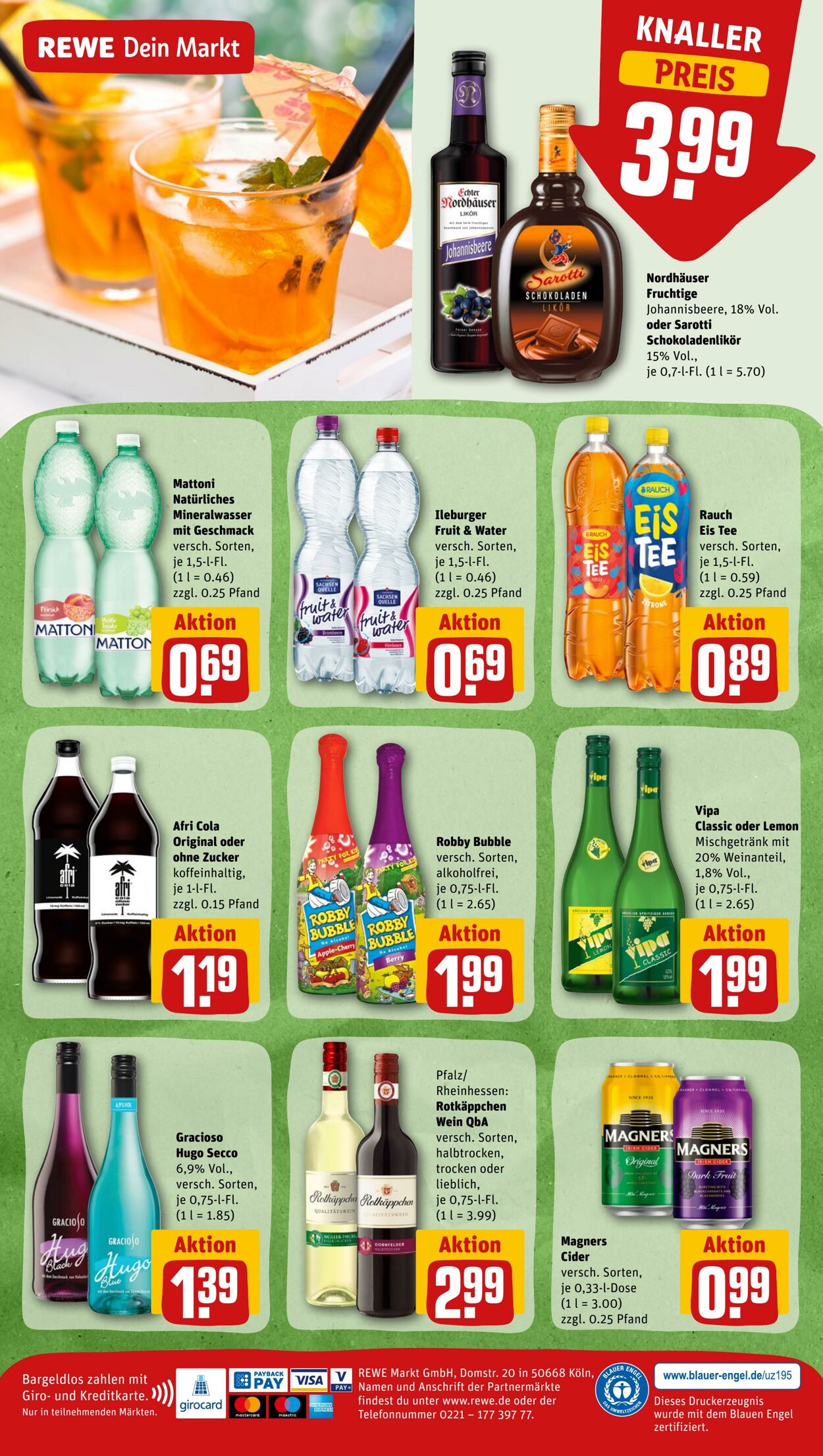 Prospekt Rewe 01.08.2022 - 06.08.2022