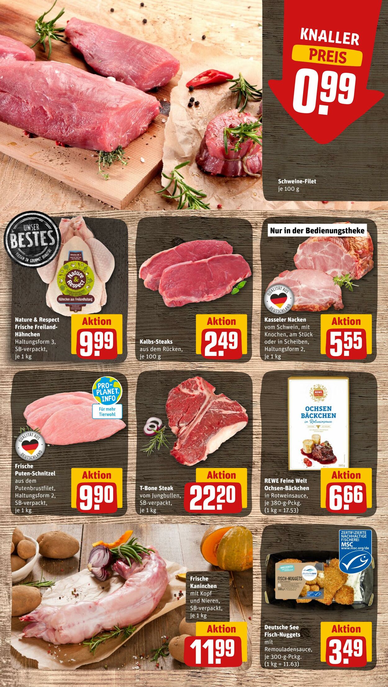 Prospekt Rewe 21.11.2022 - 26.11.2022