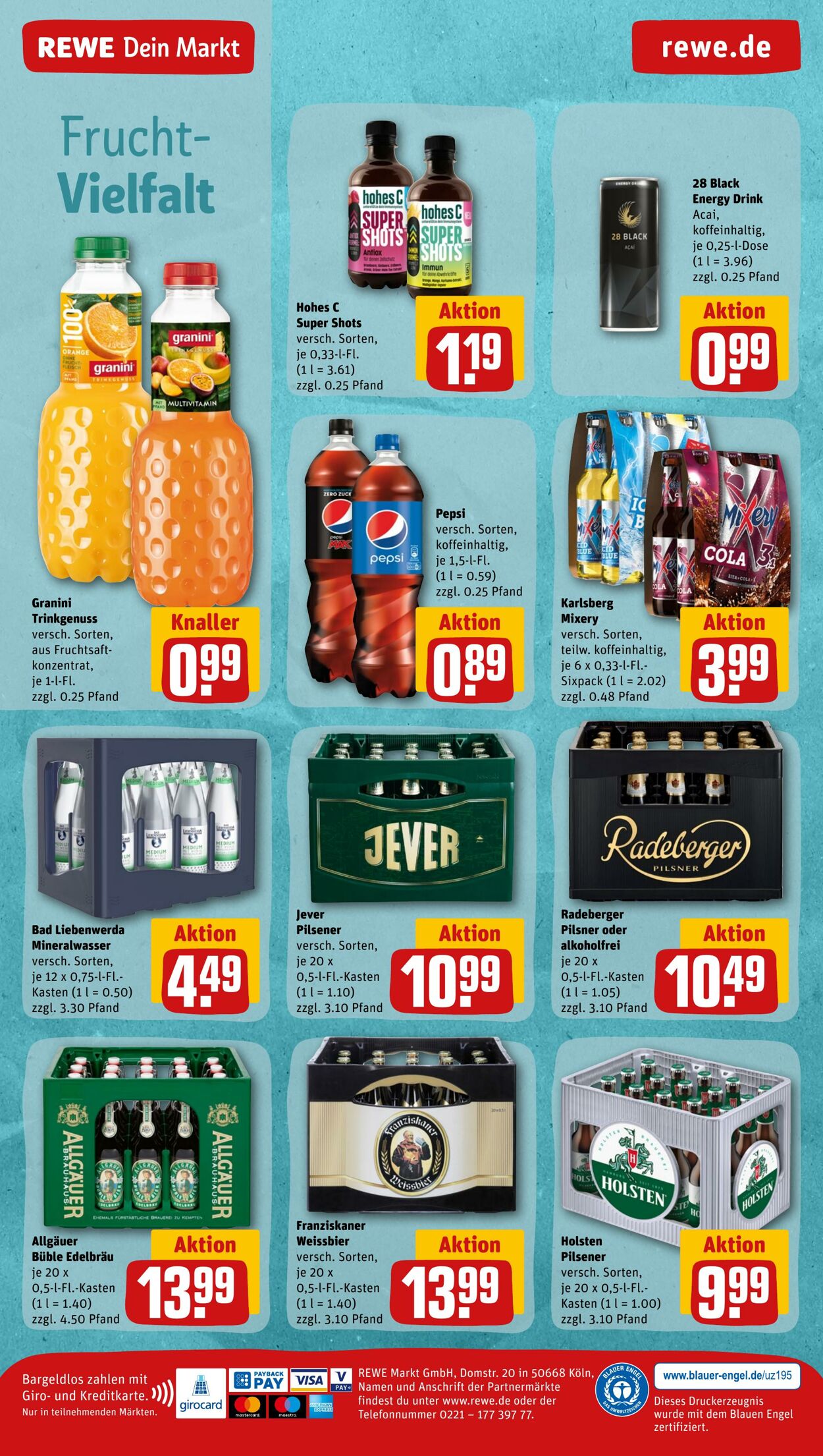 Prospekt Rewe 07.11.2022 - 12.11.2022