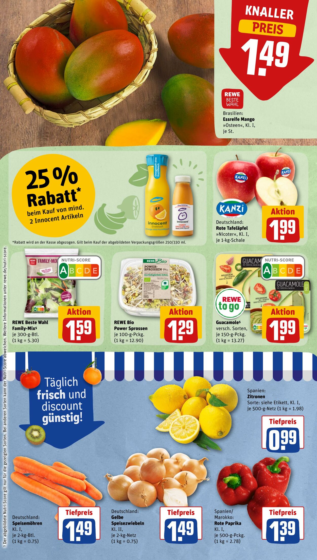 Prospekt Rewe 24.10.2022 - 29.10.2022