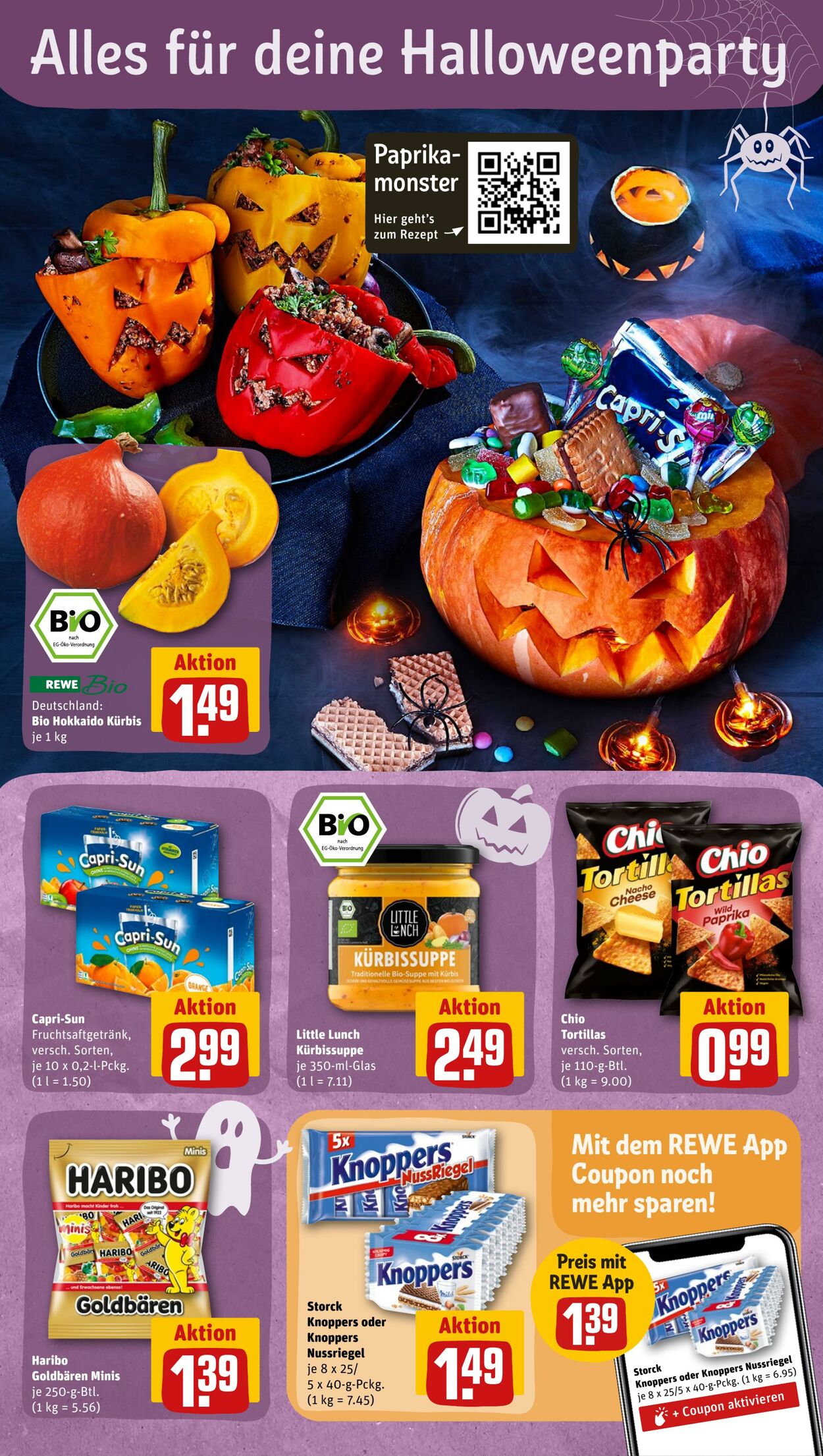 Prospekt Rewe 24.10.2022 - 29.10.2022