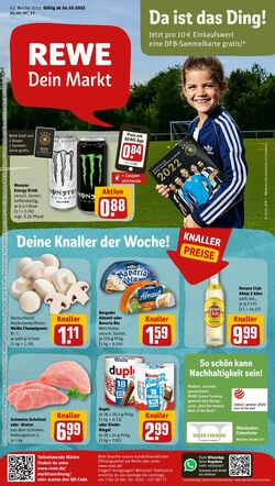 Prospekt Rewe 24.10.2022 - 29.10.2022