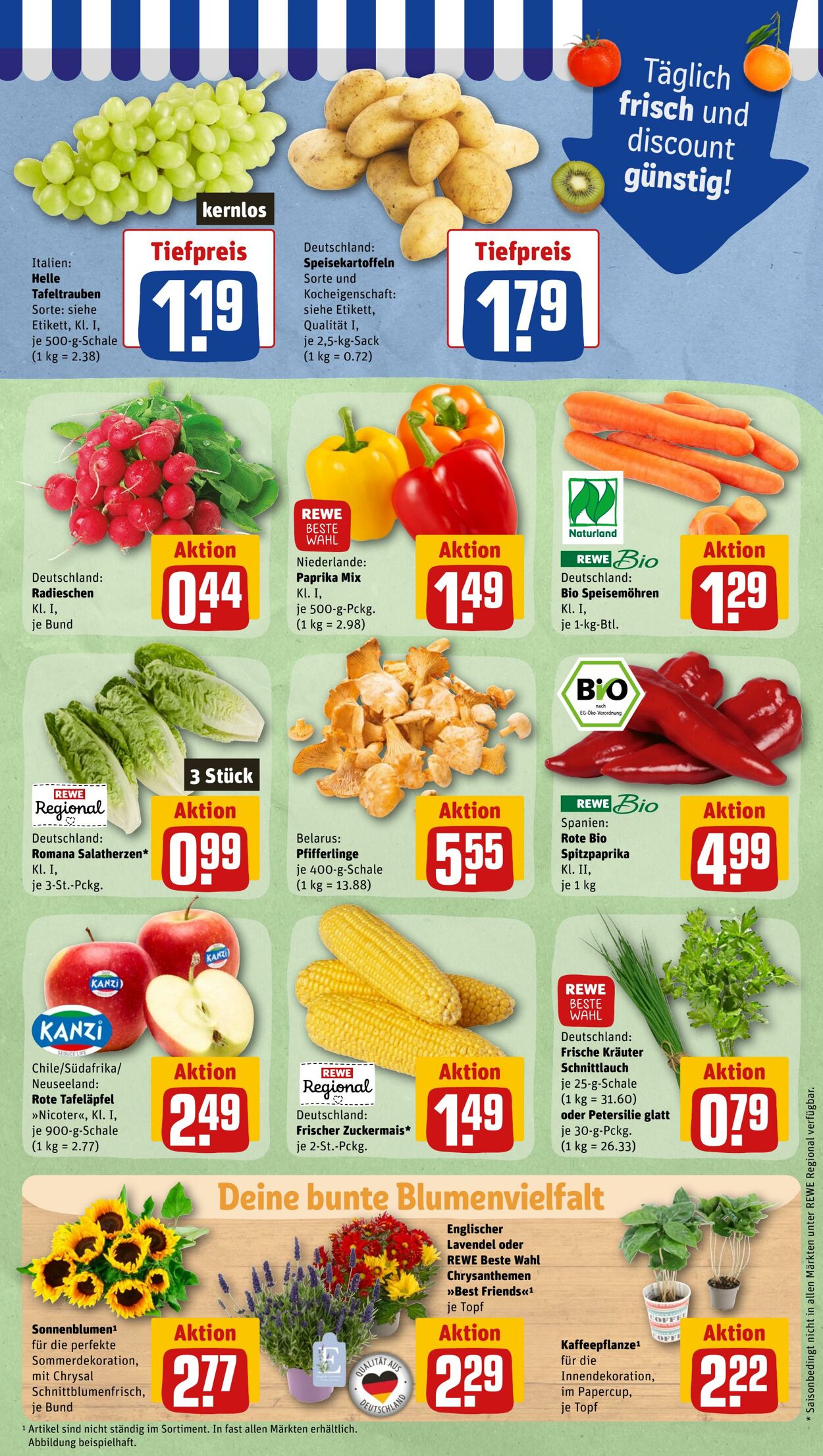 Prospekt Rewe 08.08.2022 - 13.08.2022