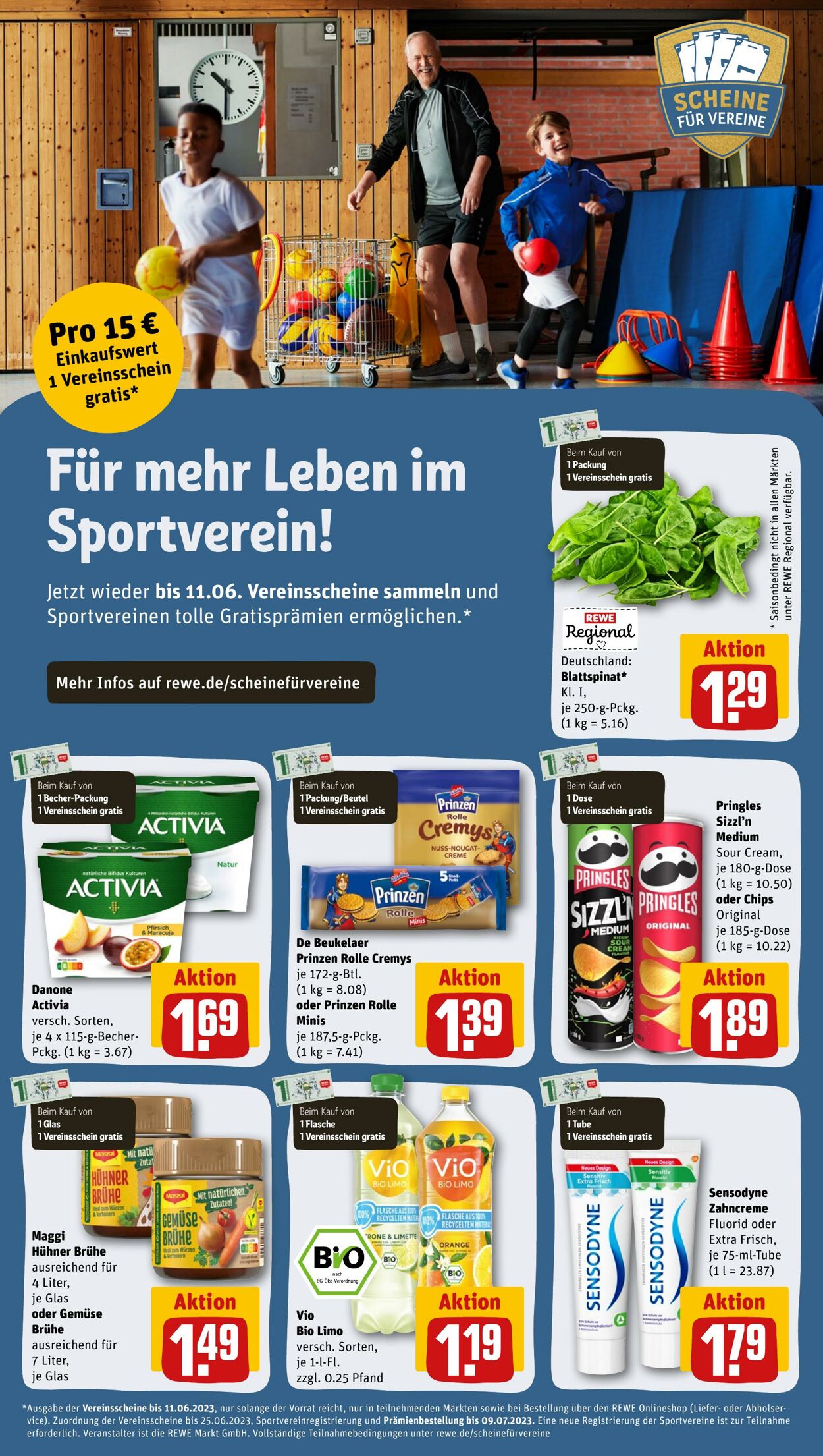 Prospekt Rewe 15.05.2023 - 20.05.2023