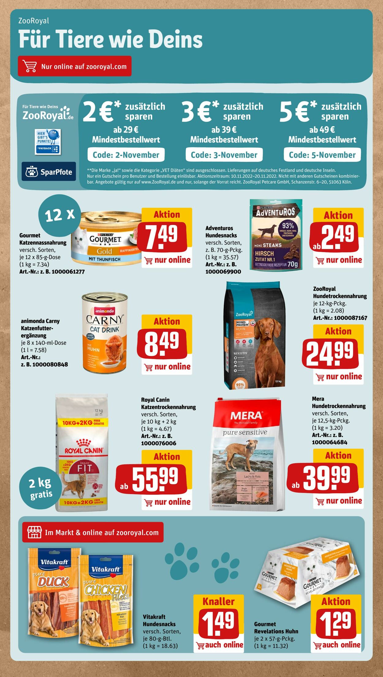 Prospekt Rewe 14.11.2022 - 19.11.2022