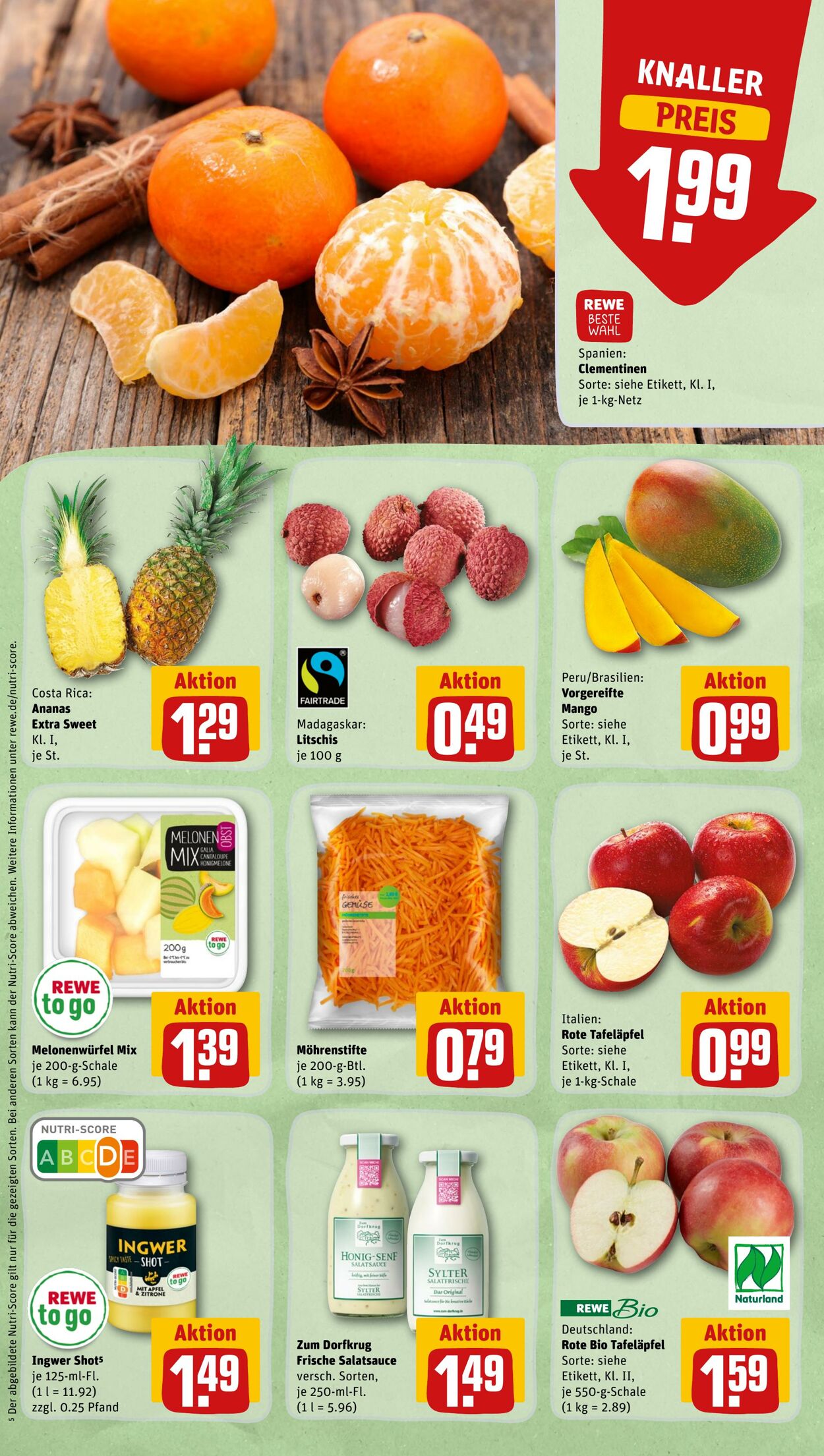 Prospekt Rewe 27.12.2022 - 31.12.2022