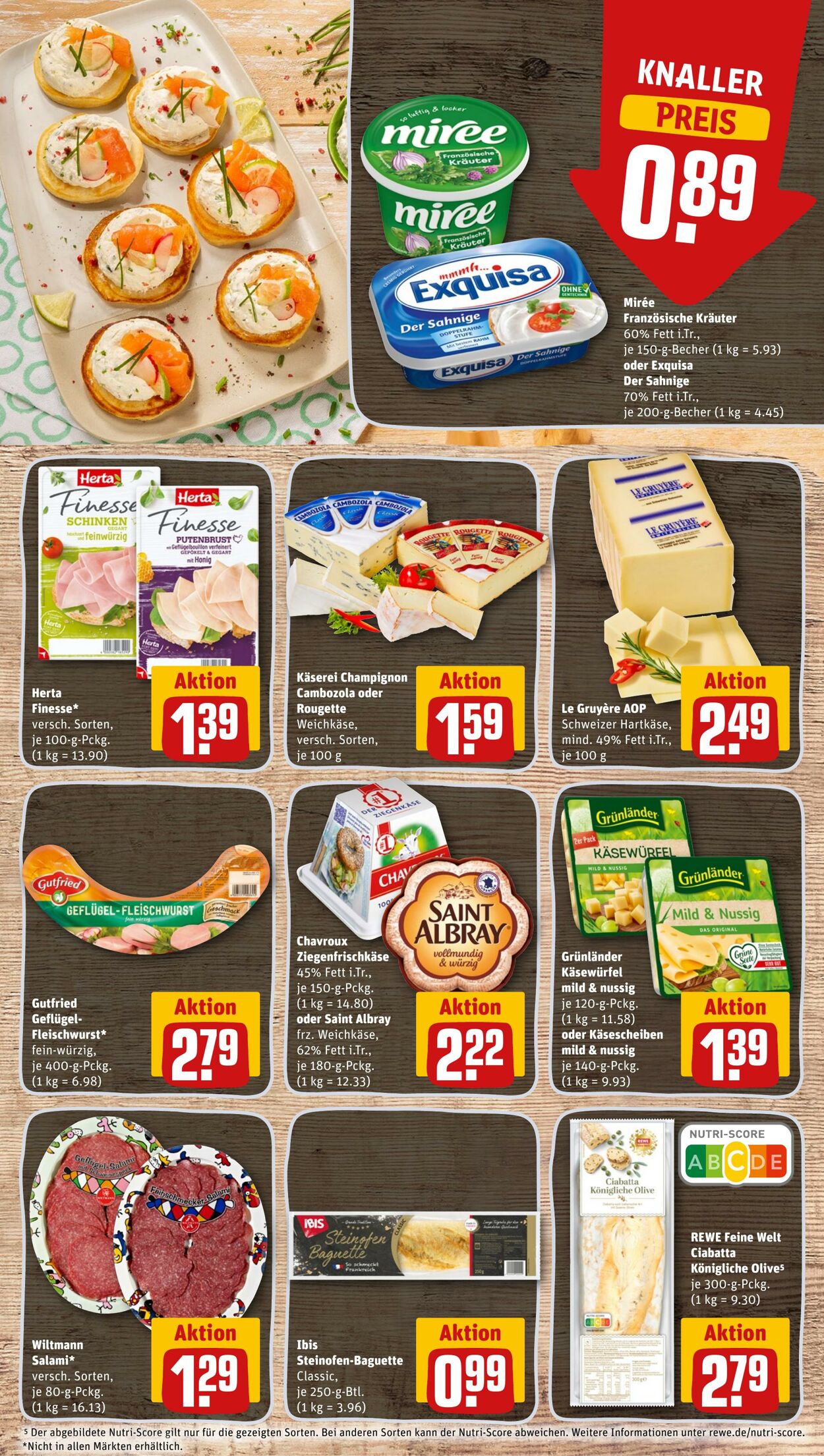 Prospekt Rewe 27.12.2022 - 31.12.2022