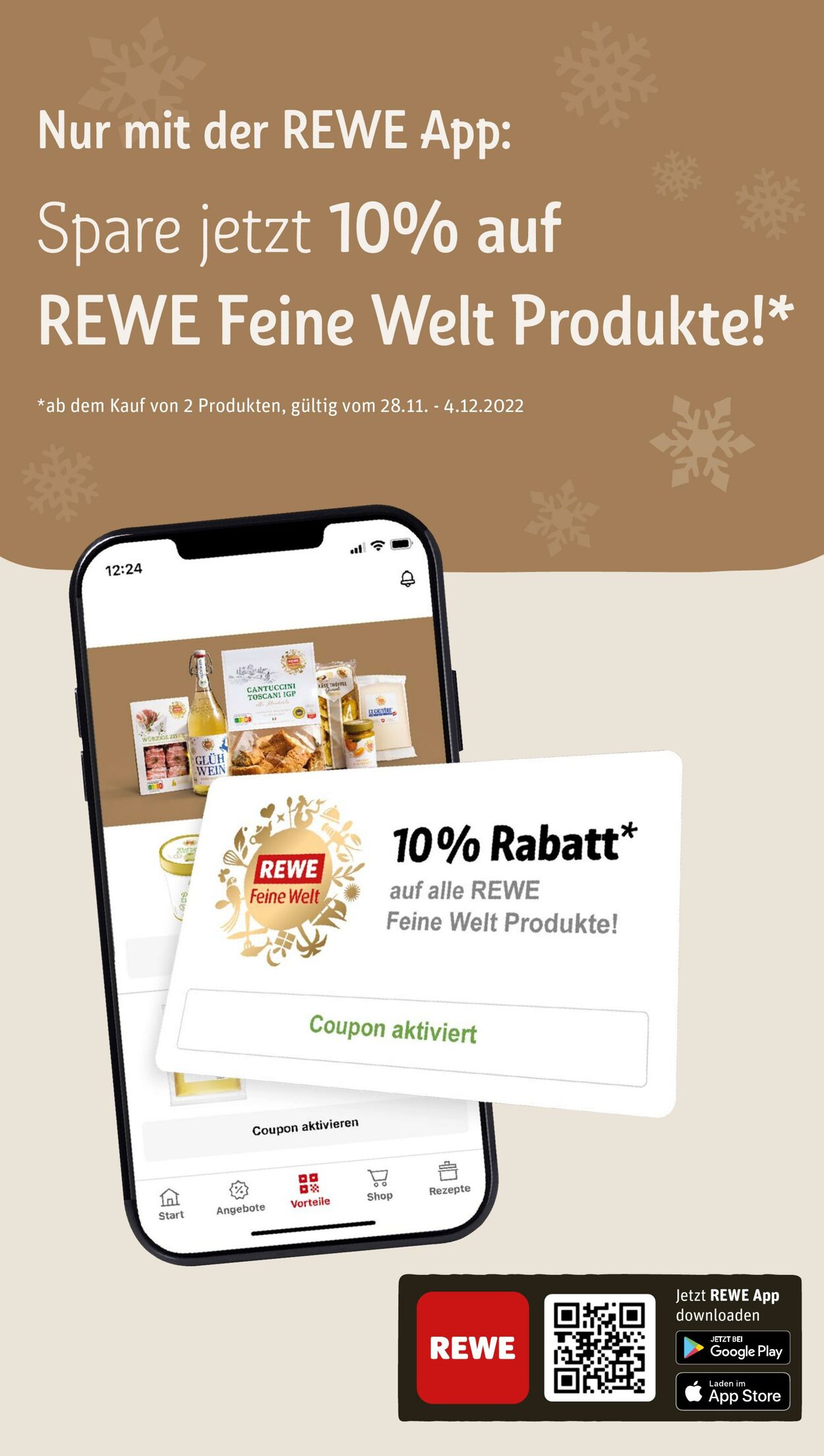 Prospekt Rewe 28.11.2022 - 03.12.2022