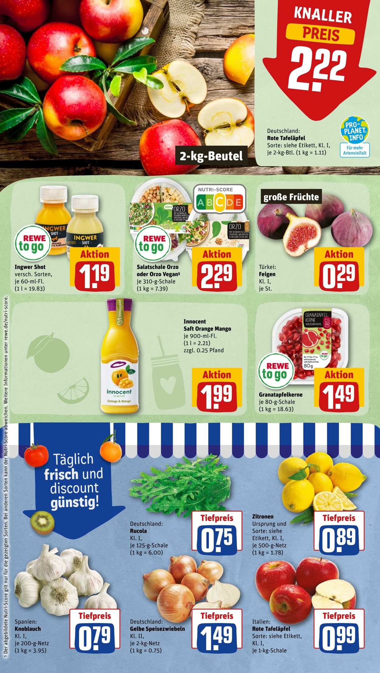 Prospekt Rewe 19.09.2022 - 24.09.2022