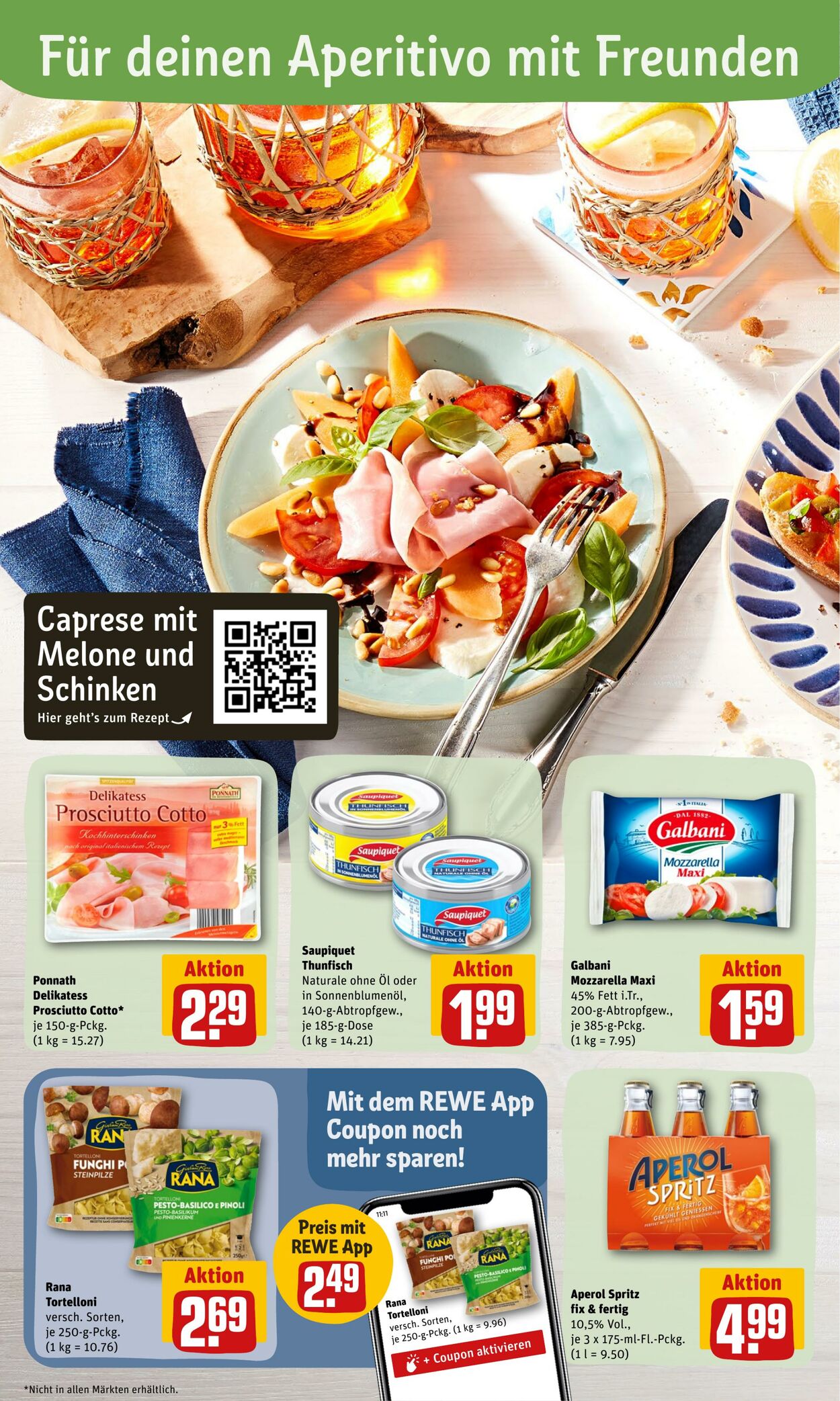 Prospekt Rewe 11.07.2022 - 16.07.2022