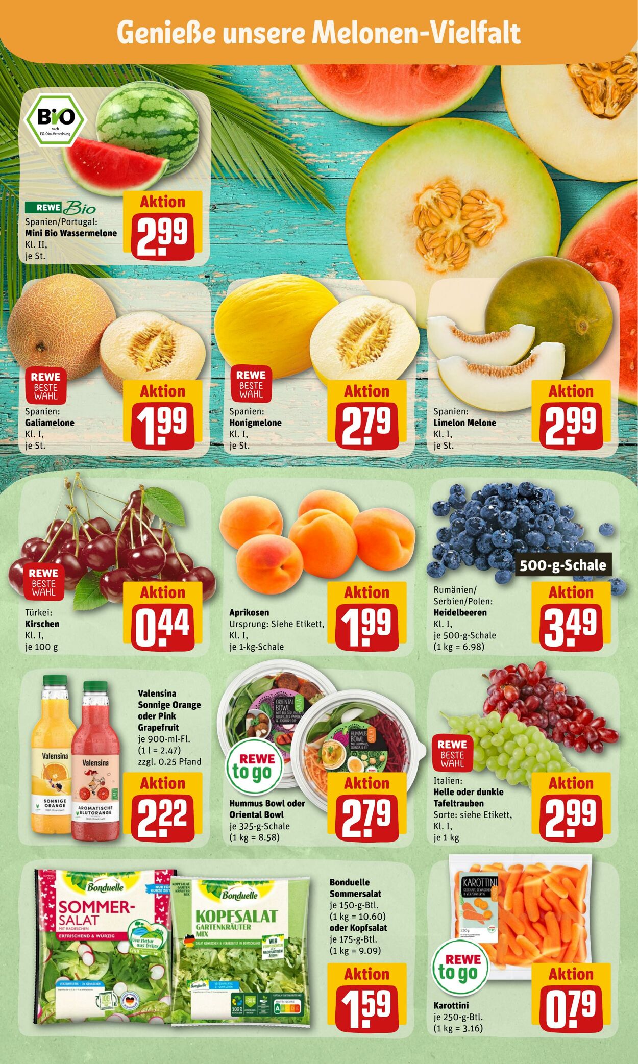 Prospekt Rewe 11.07.2022 - 16.07.2022