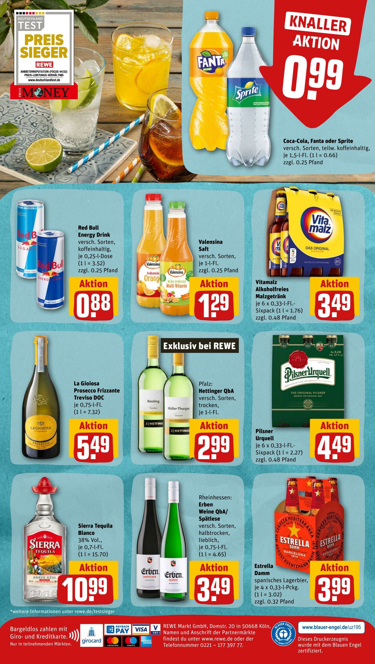 Prospekt Rewe 06.03.2023 - 11.03.2023