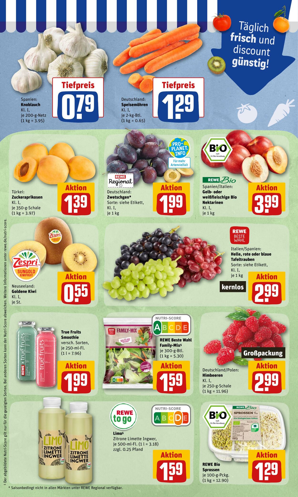 Prospekt Rewe 18.07.2022 - 23.07.2022