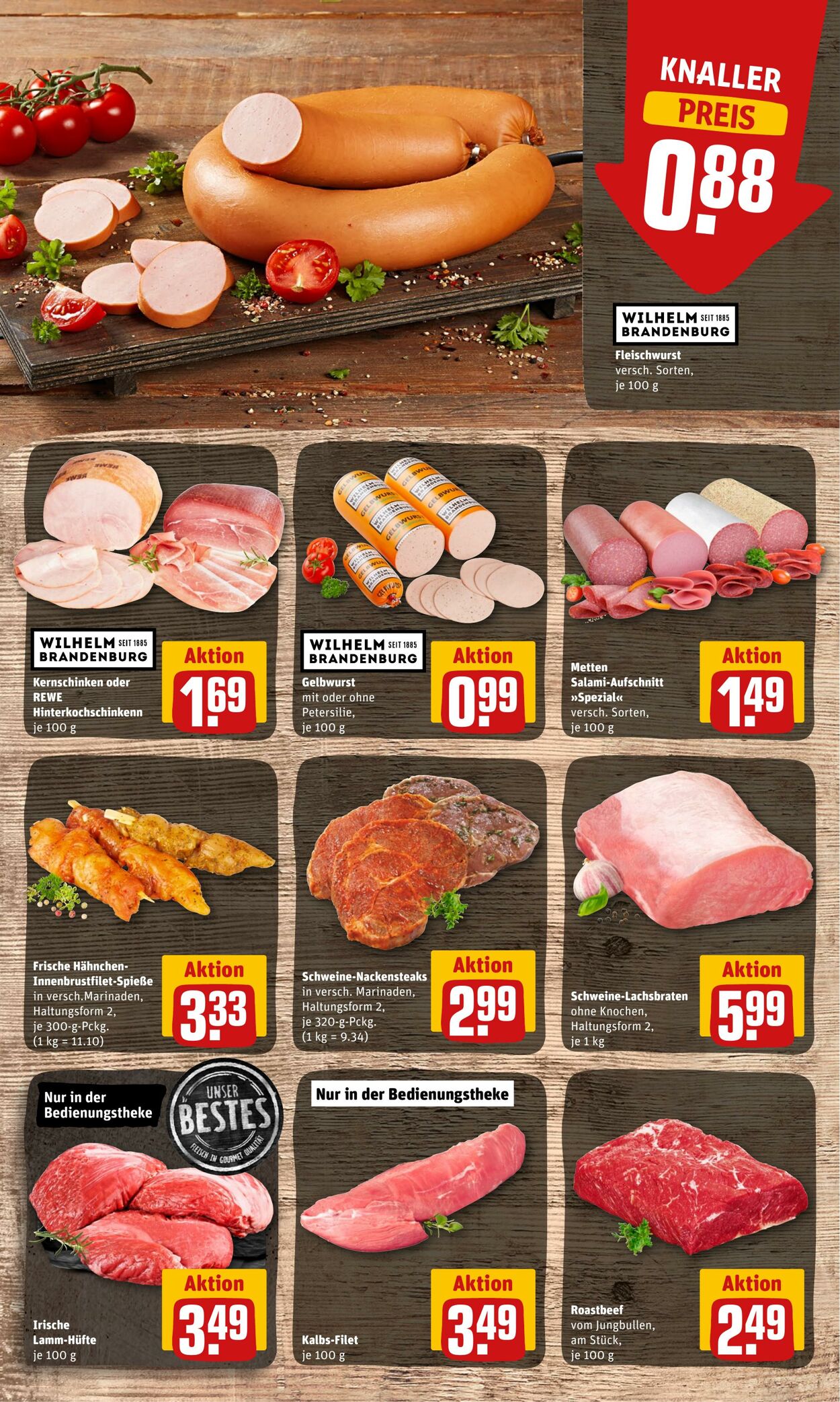 Prospekt Rewe 18.07.2022 - 23.07.2022