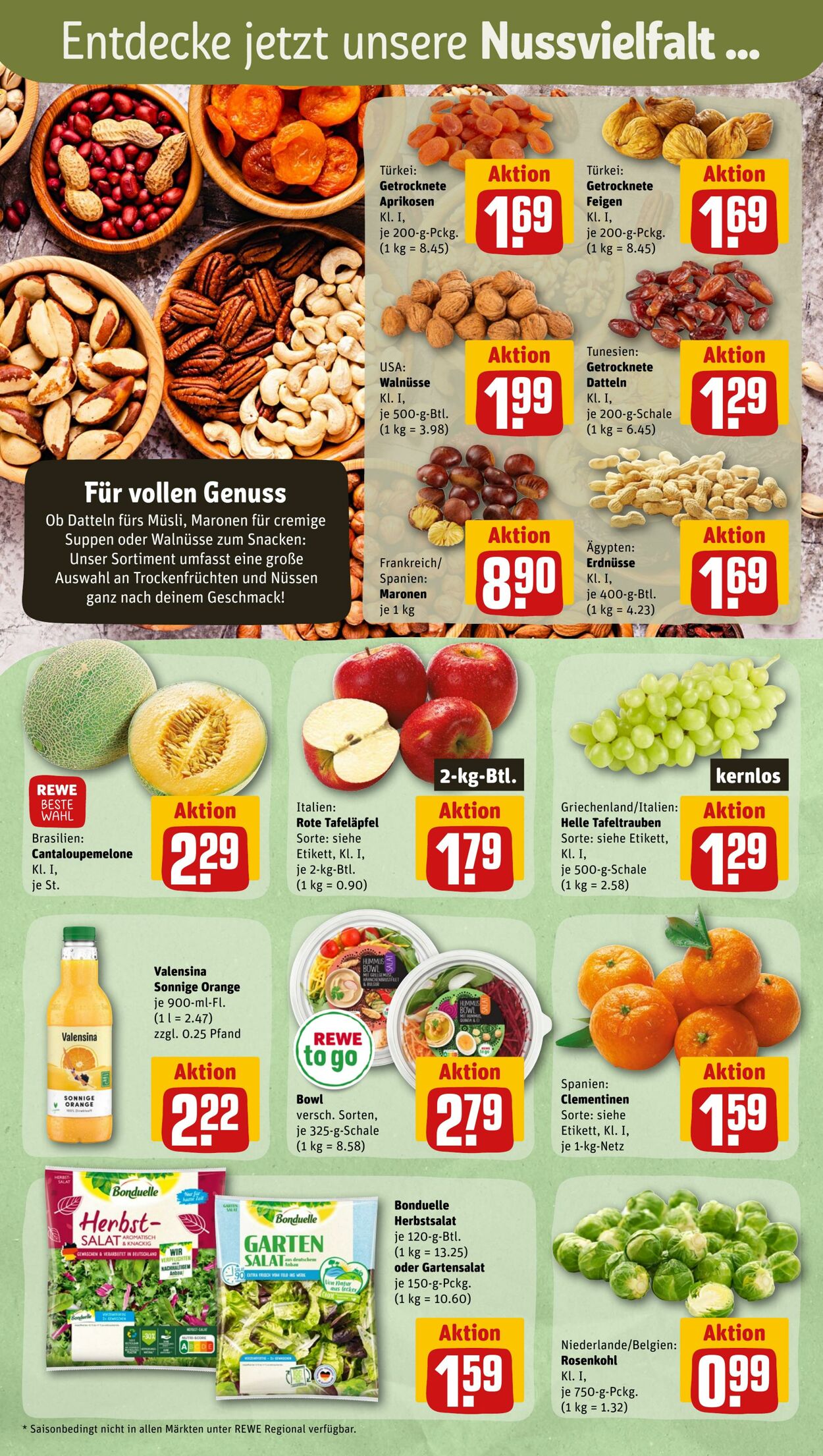 Prospekt Rewe 17.10.2022 - 22.10.2022