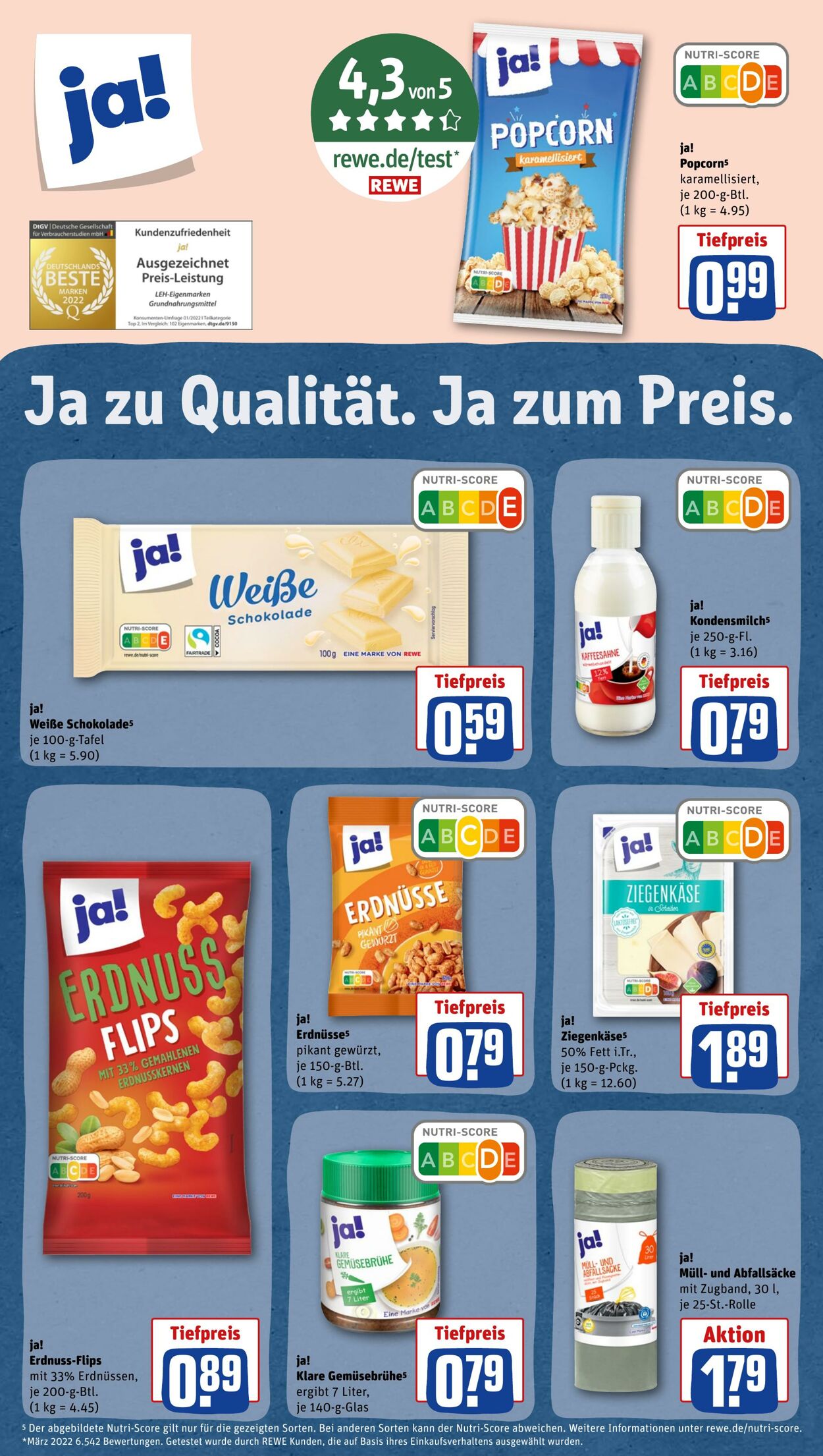 Prospekt Rewe 31.10.2022 - 05.11.2022