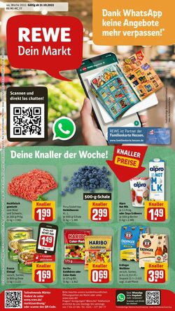 Prospekt Rewe 31.10.2022 - 05.11.2022