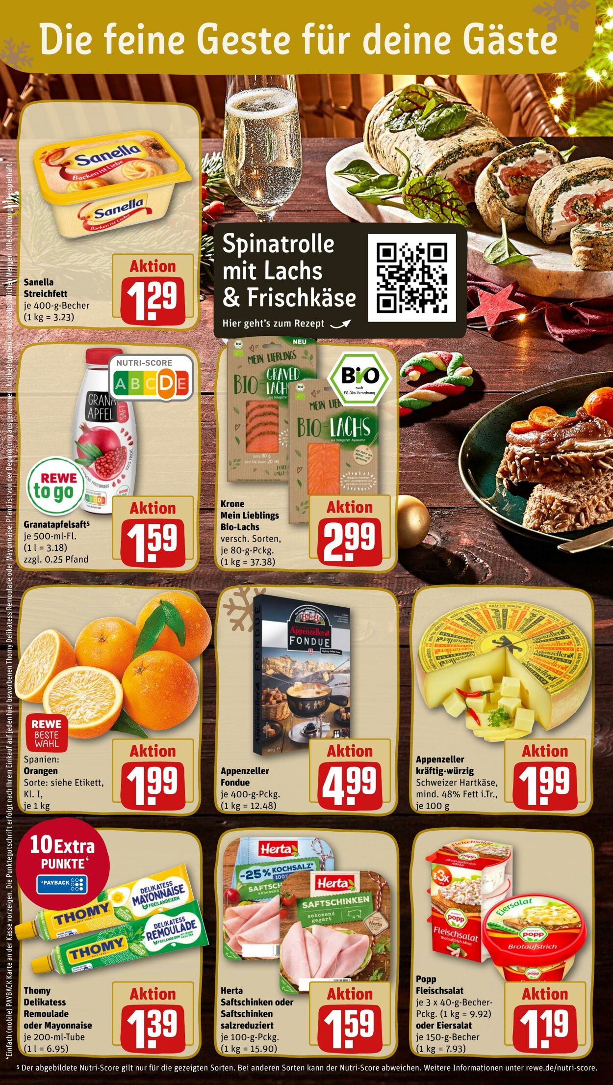 Prospekt Rewe 12.12.2022 - 17.12.2022