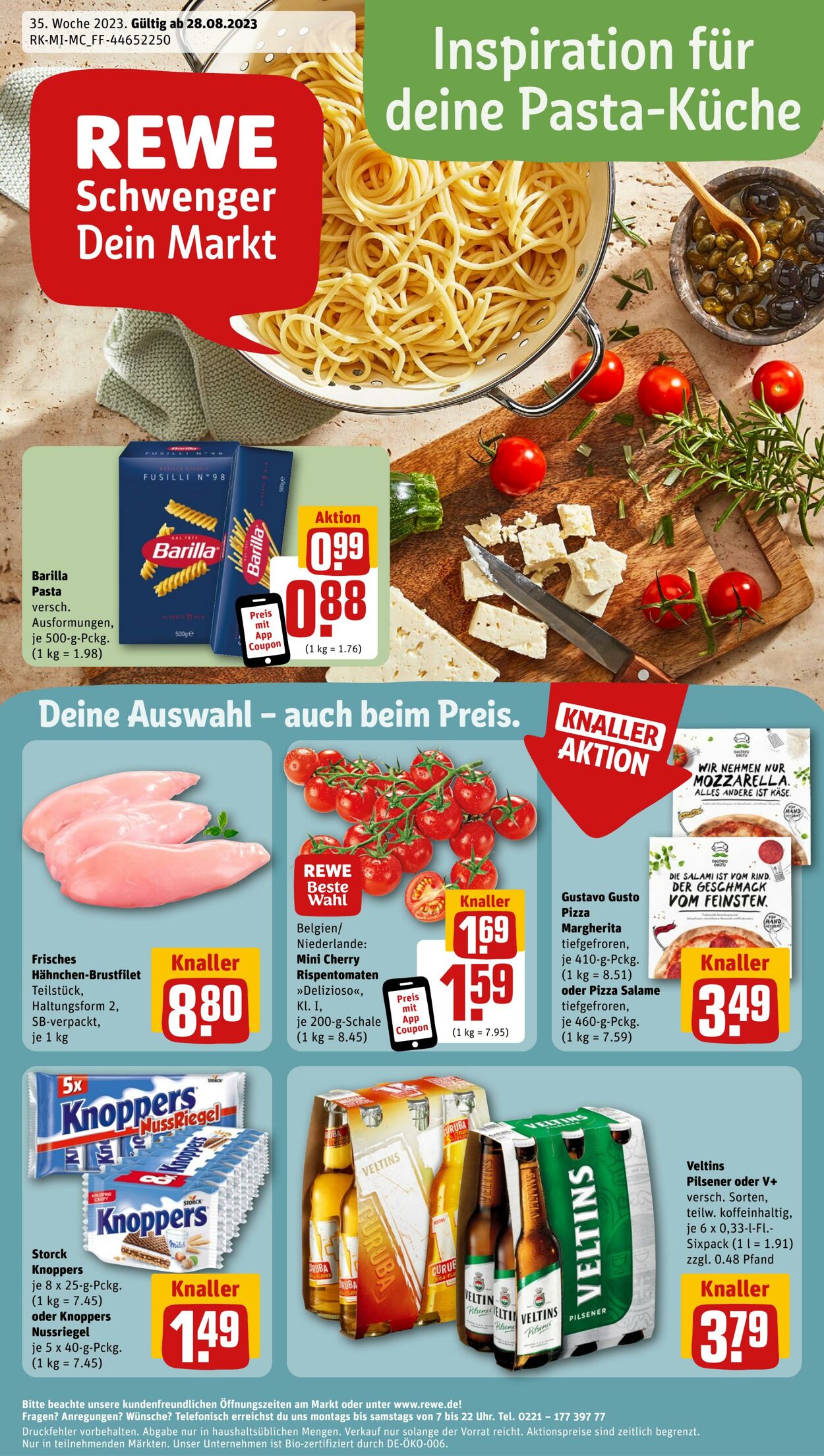 Prospekt Rewe 28.08.2023 - 02.09.2023