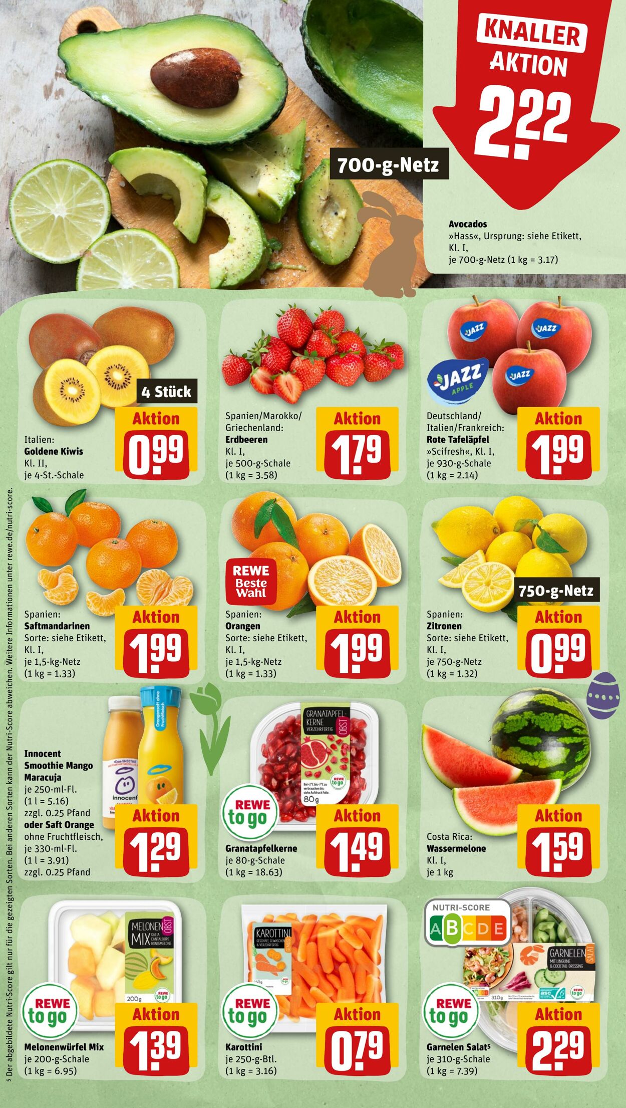 Prospekt Rewe 20.03.2023 - 25.03.2023