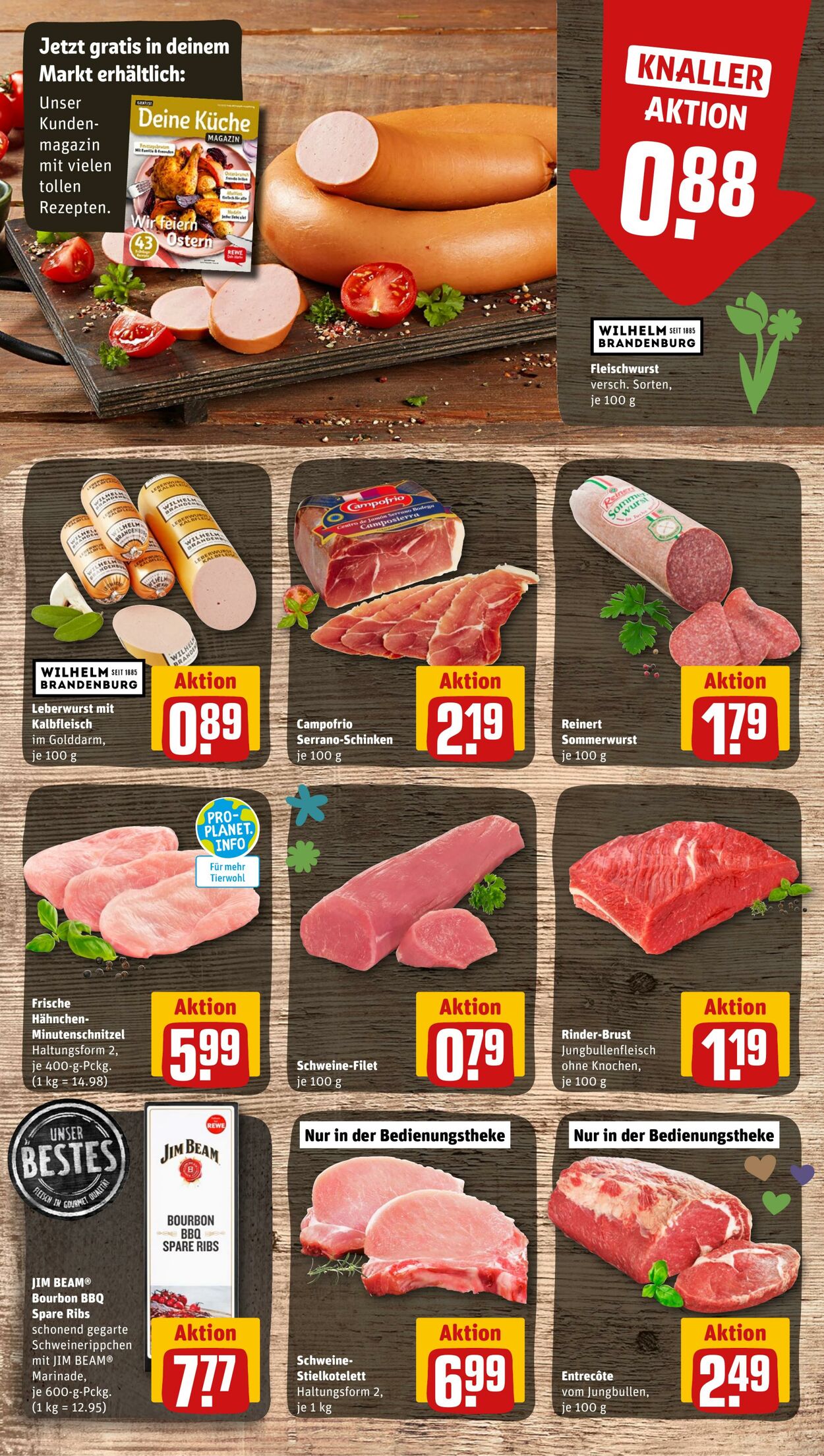 Prospekt Rewe 20.03.2023 - 25.03.2023